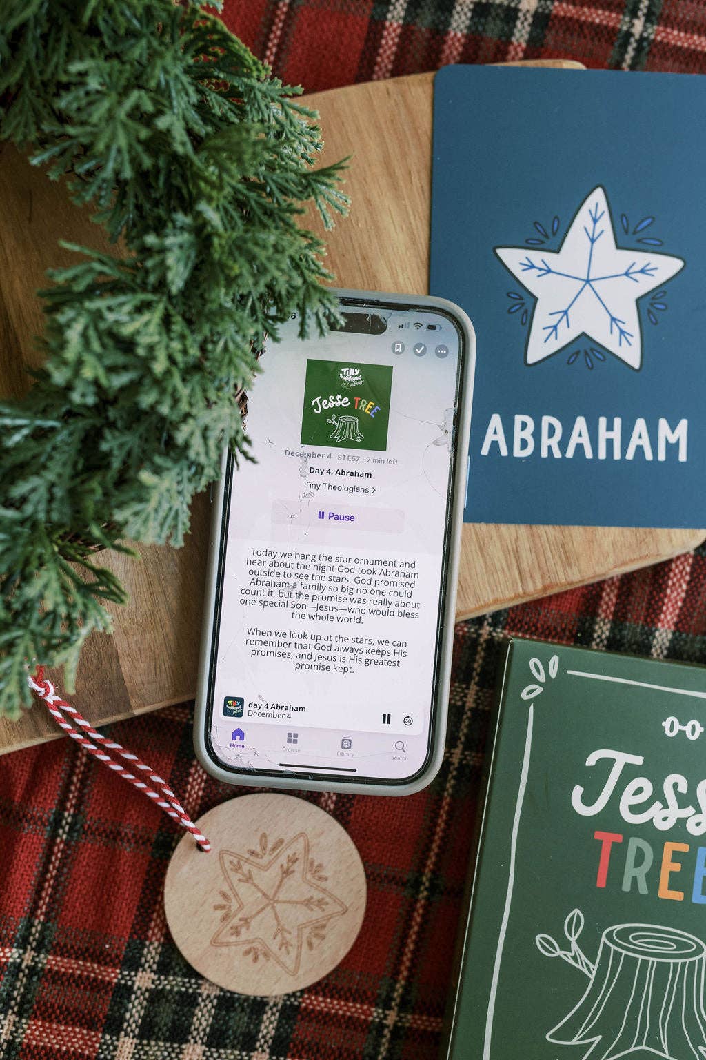 Jesse Tree Ornaments + Cards Set