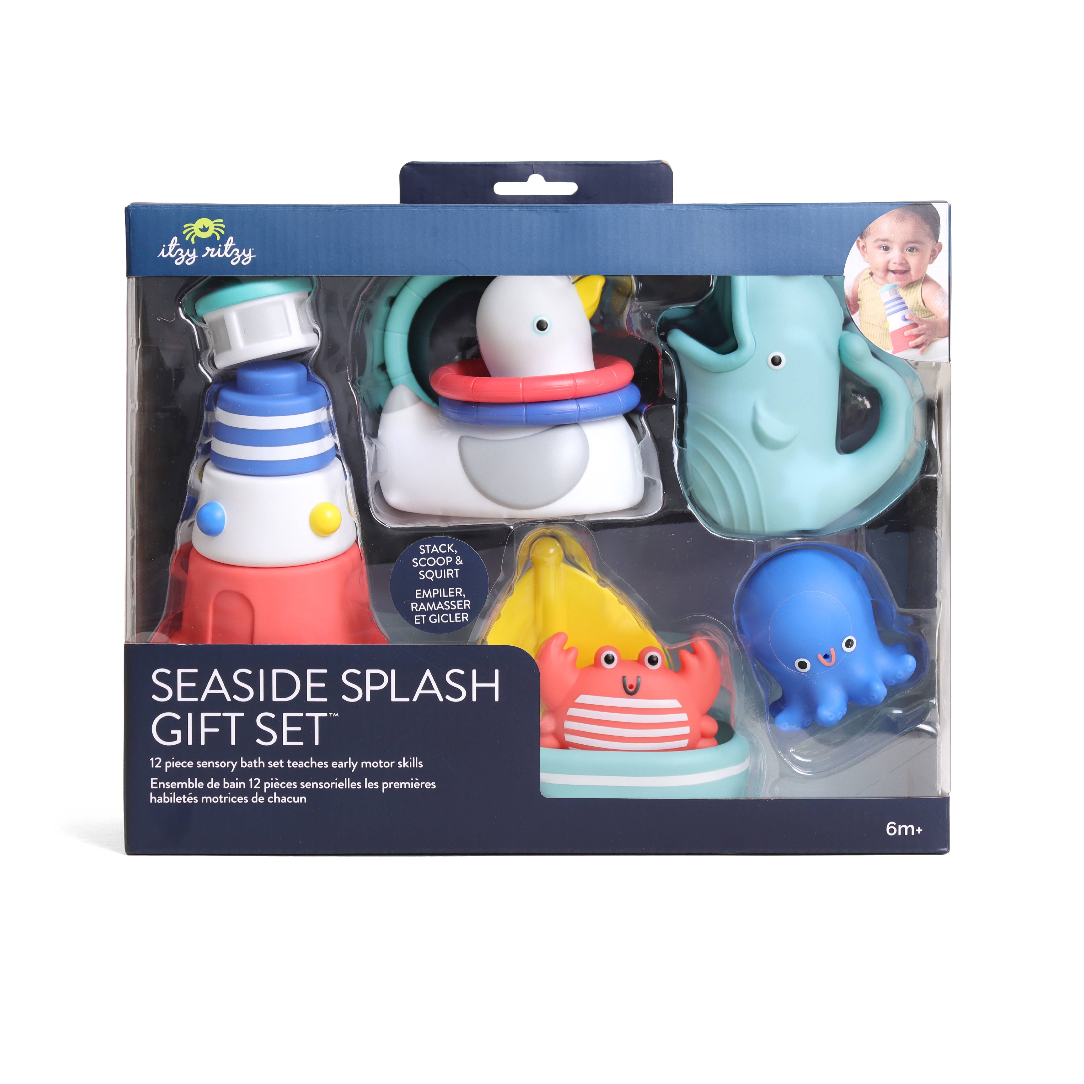 NEW* Seaside Splash Gift Set™ Bath + Water Toy – Foundations Kids