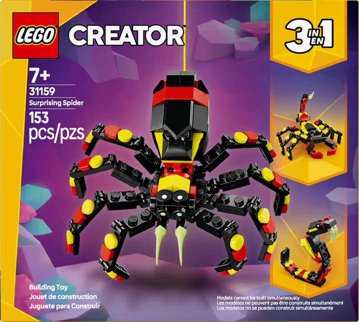 LEGO® Wild Animals: Surprising Spider (31159) playset