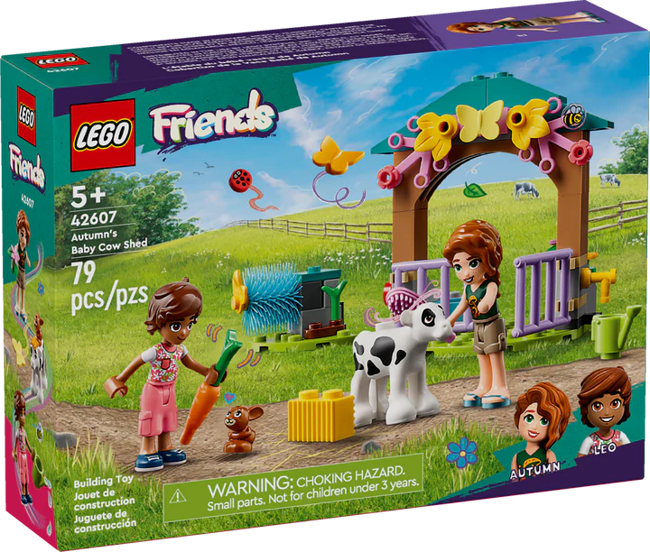 LEGO® Friends Autumn’s Baby Cow Shed Toy 42607