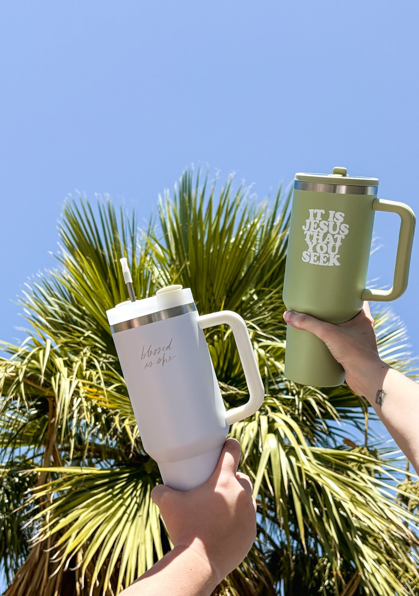 Morning Star 40oz water bottle