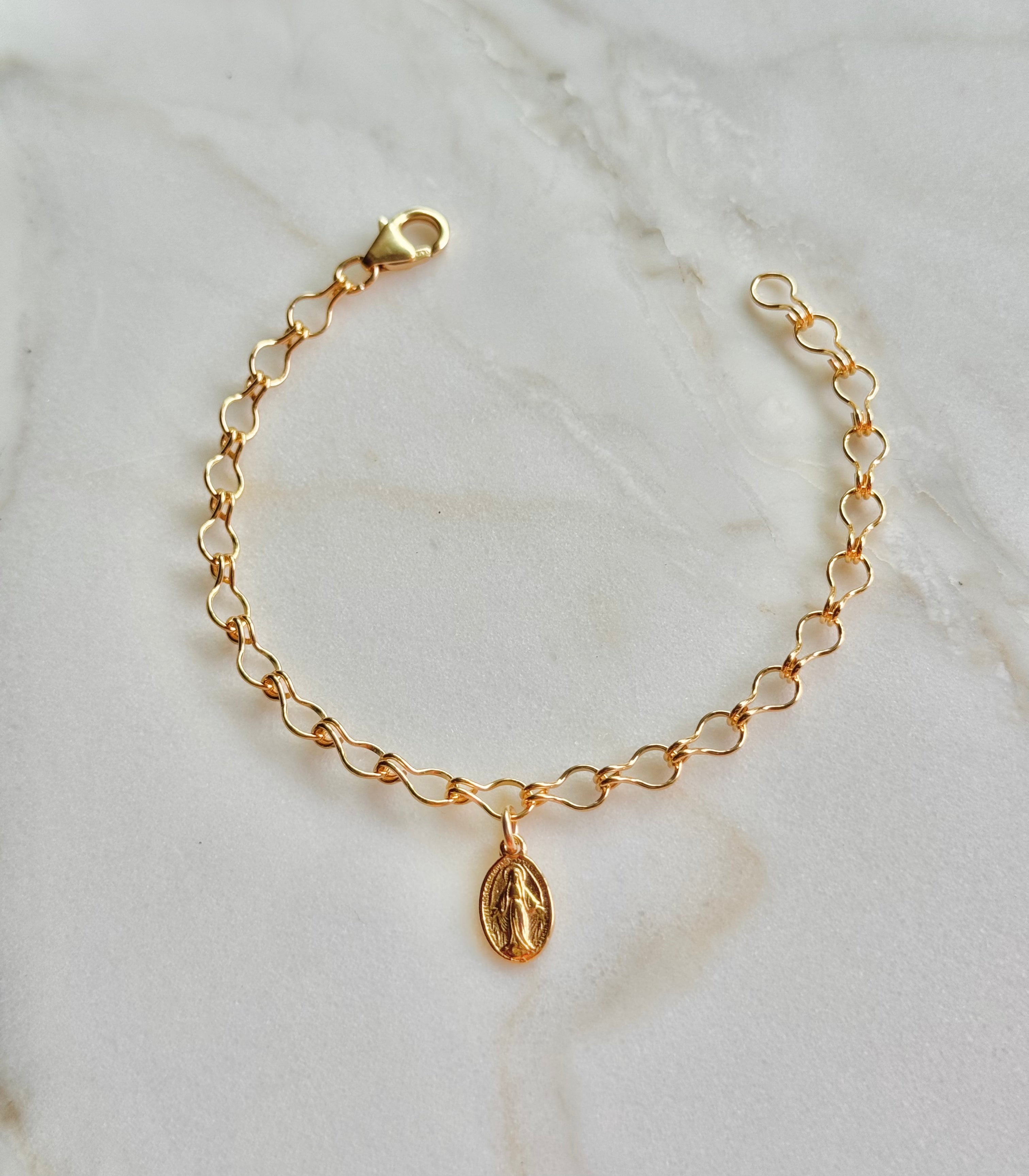 Marian Consecration Miraculous Medal Bracelet