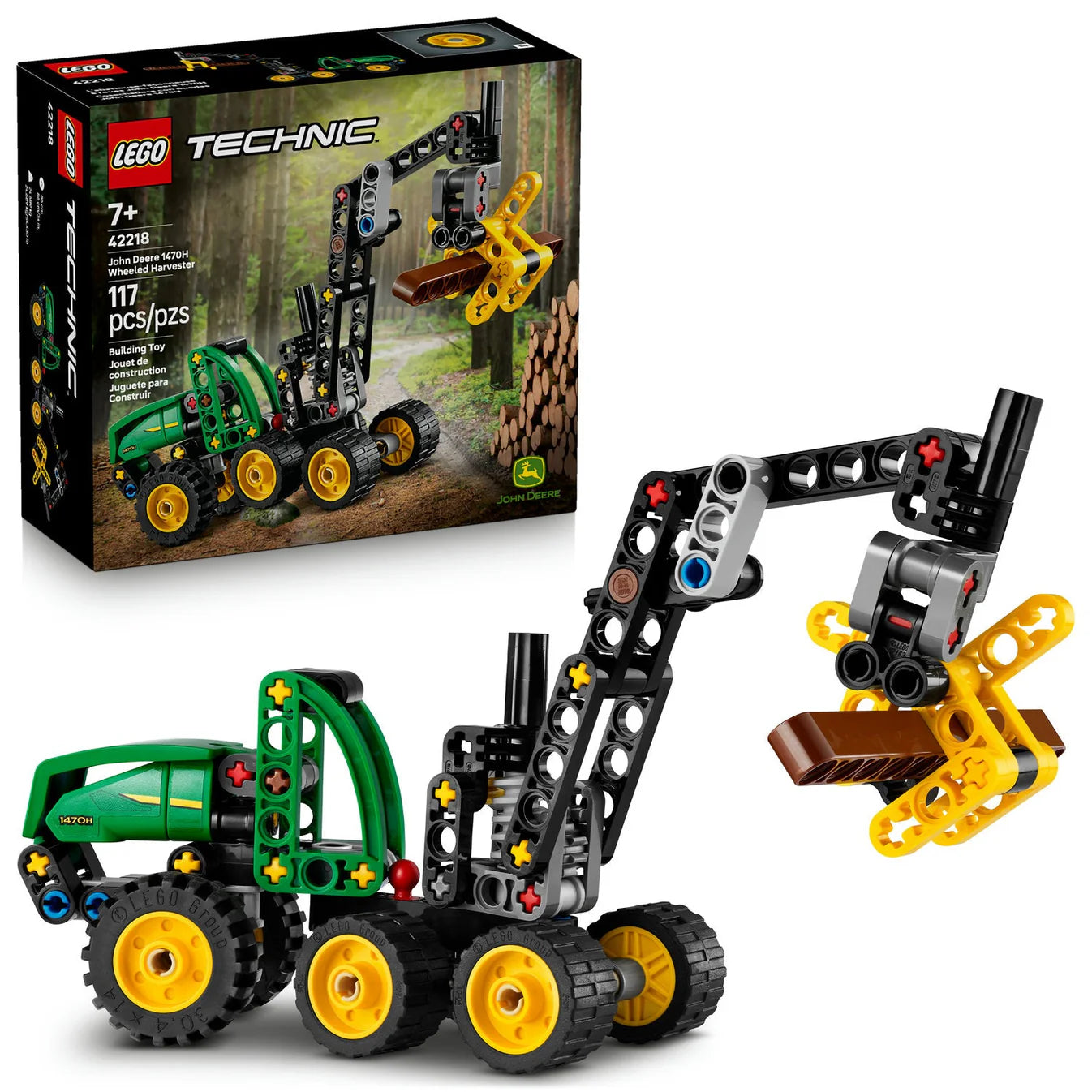 LEGO® Technic™ John Deere 1470H Wheeled Harvester (42218)