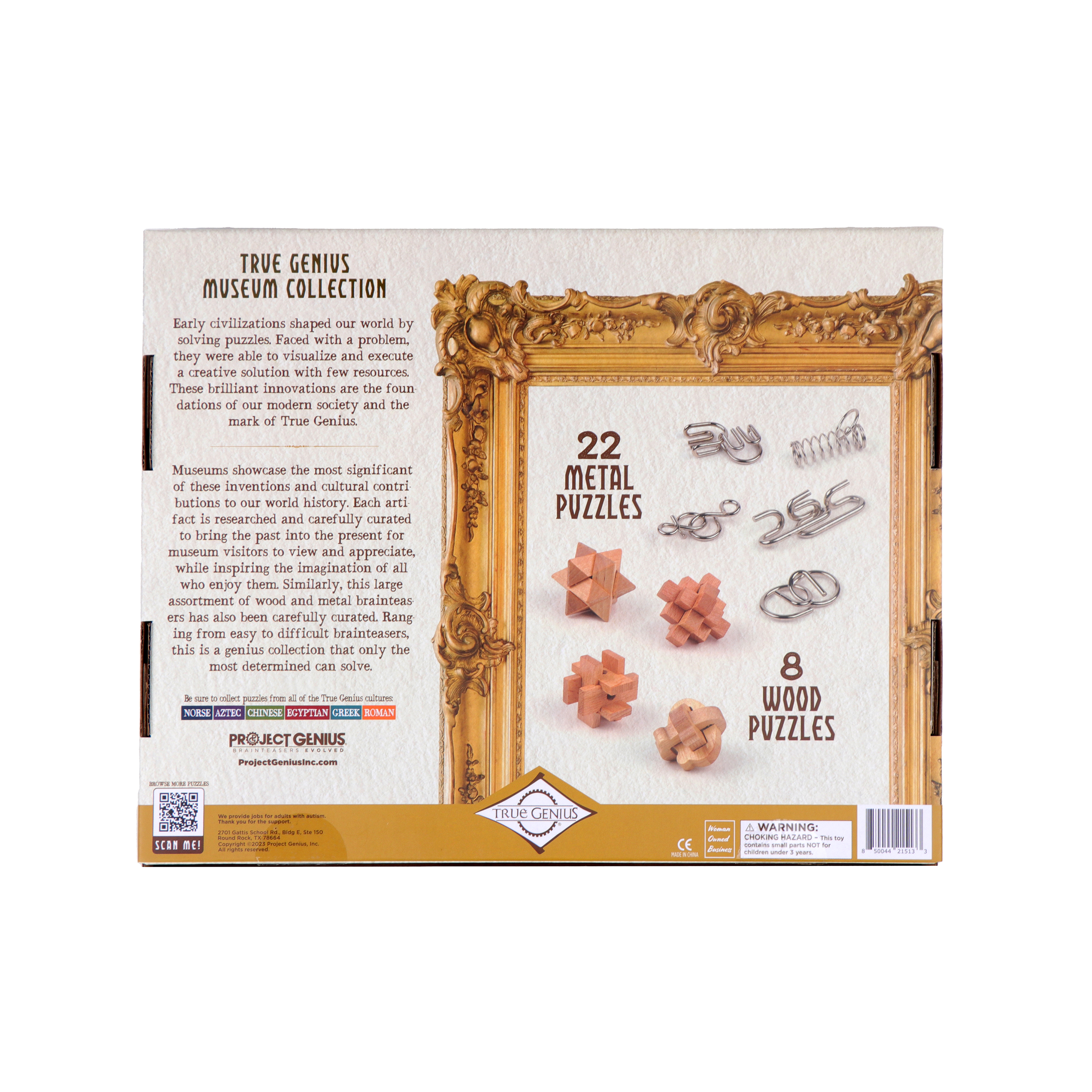 Museum Collection - 30 Wood and Metal Puzzles