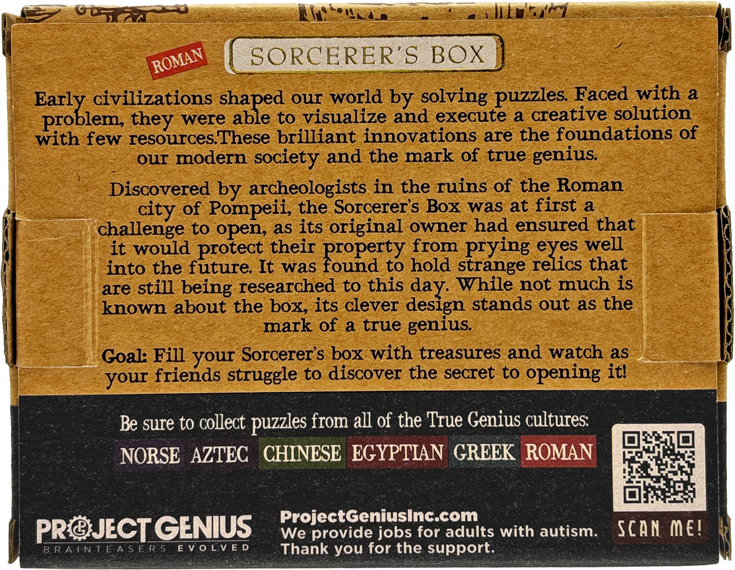 Sorcerer's Box - Puzzle Gift Box