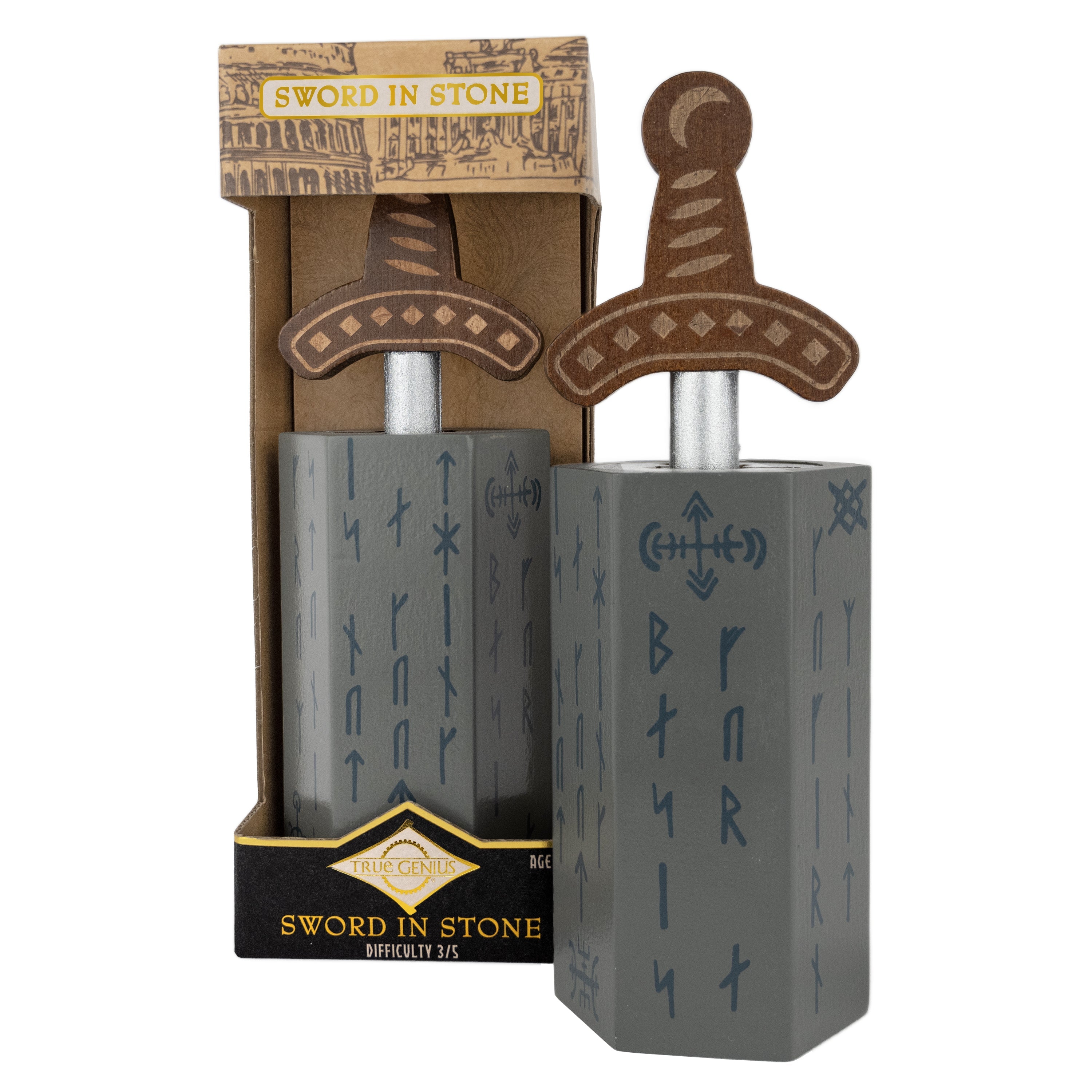 Sword in the Stone - Blind Twist and Turn Puzzle