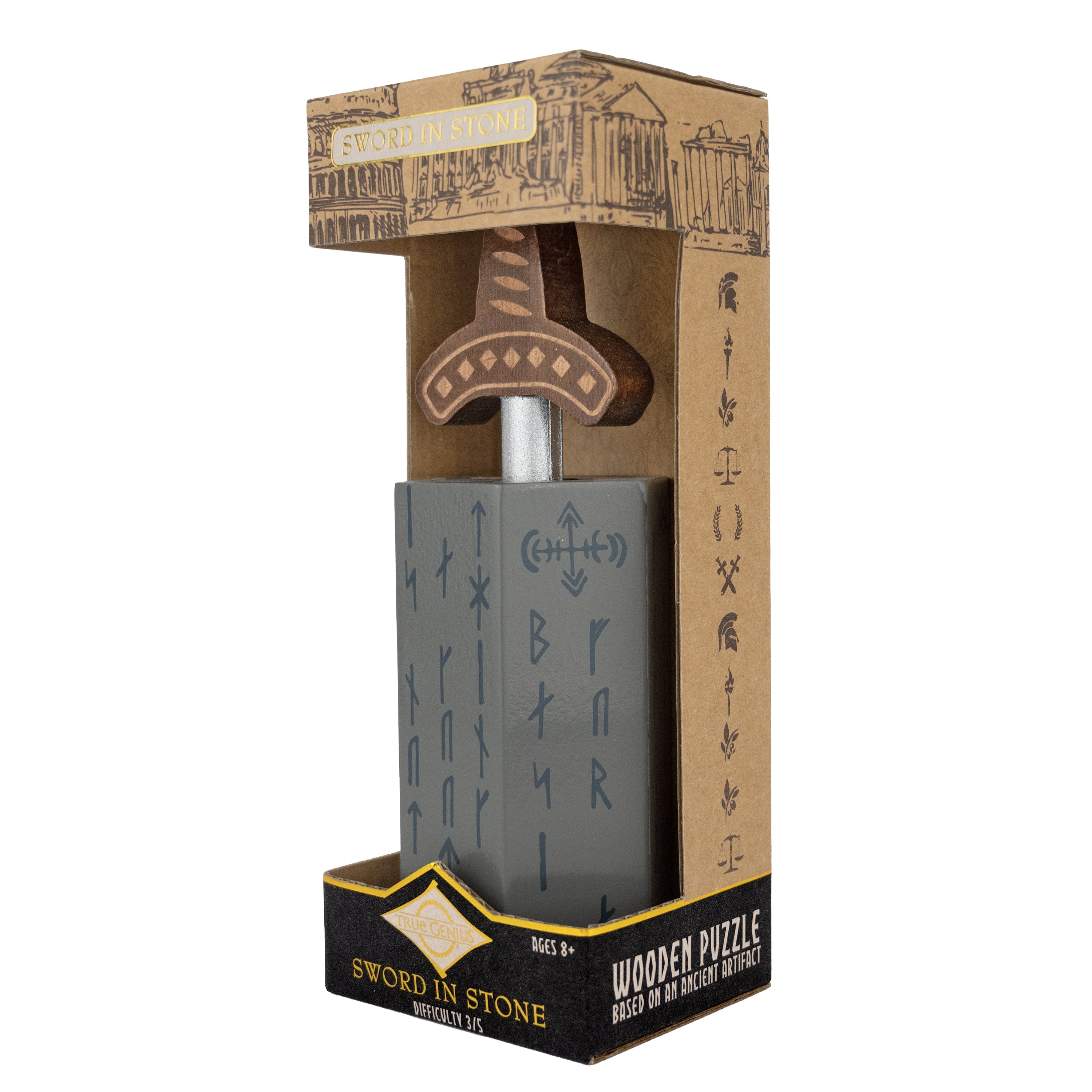 Sword in the Stone - Blind Twist and Turn Puzzle