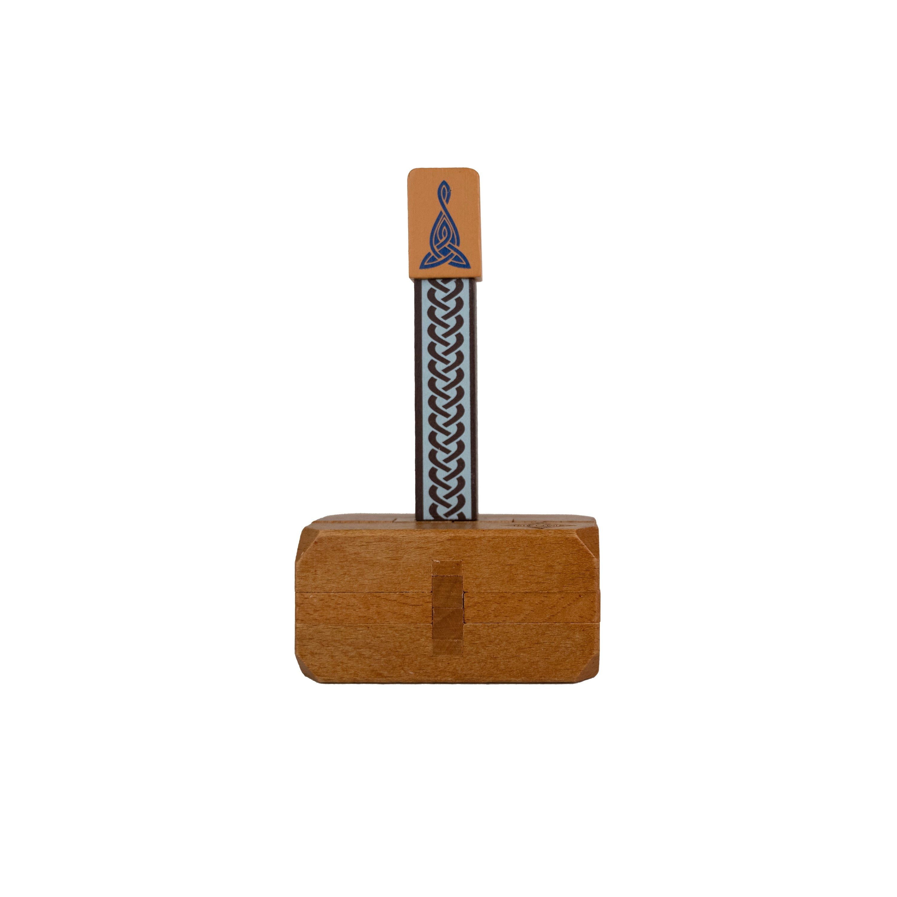 Thor's Hammer - Wooden Dexterity Puzzle