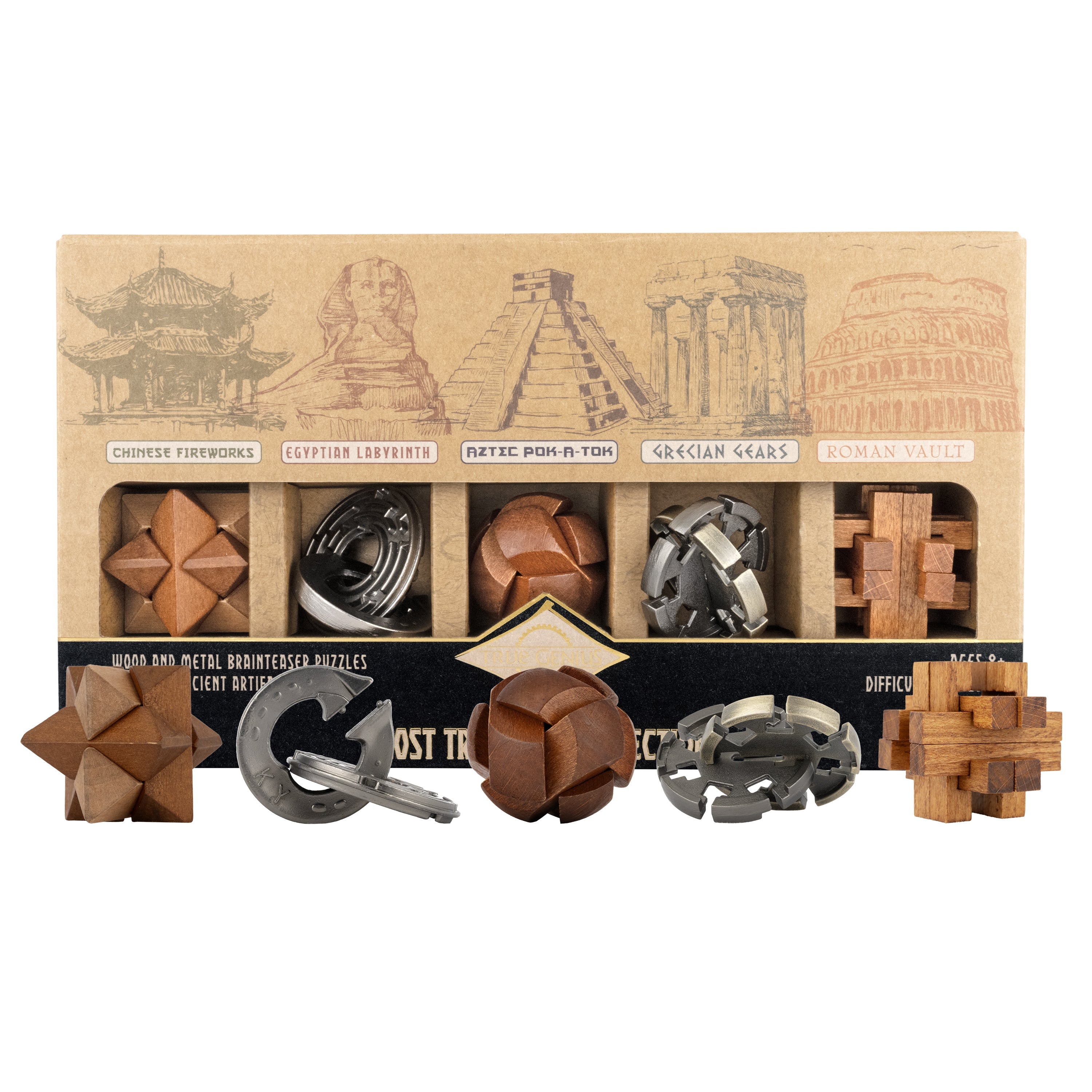 Lost Treasure Collection - 5-Pack of Brainteasers