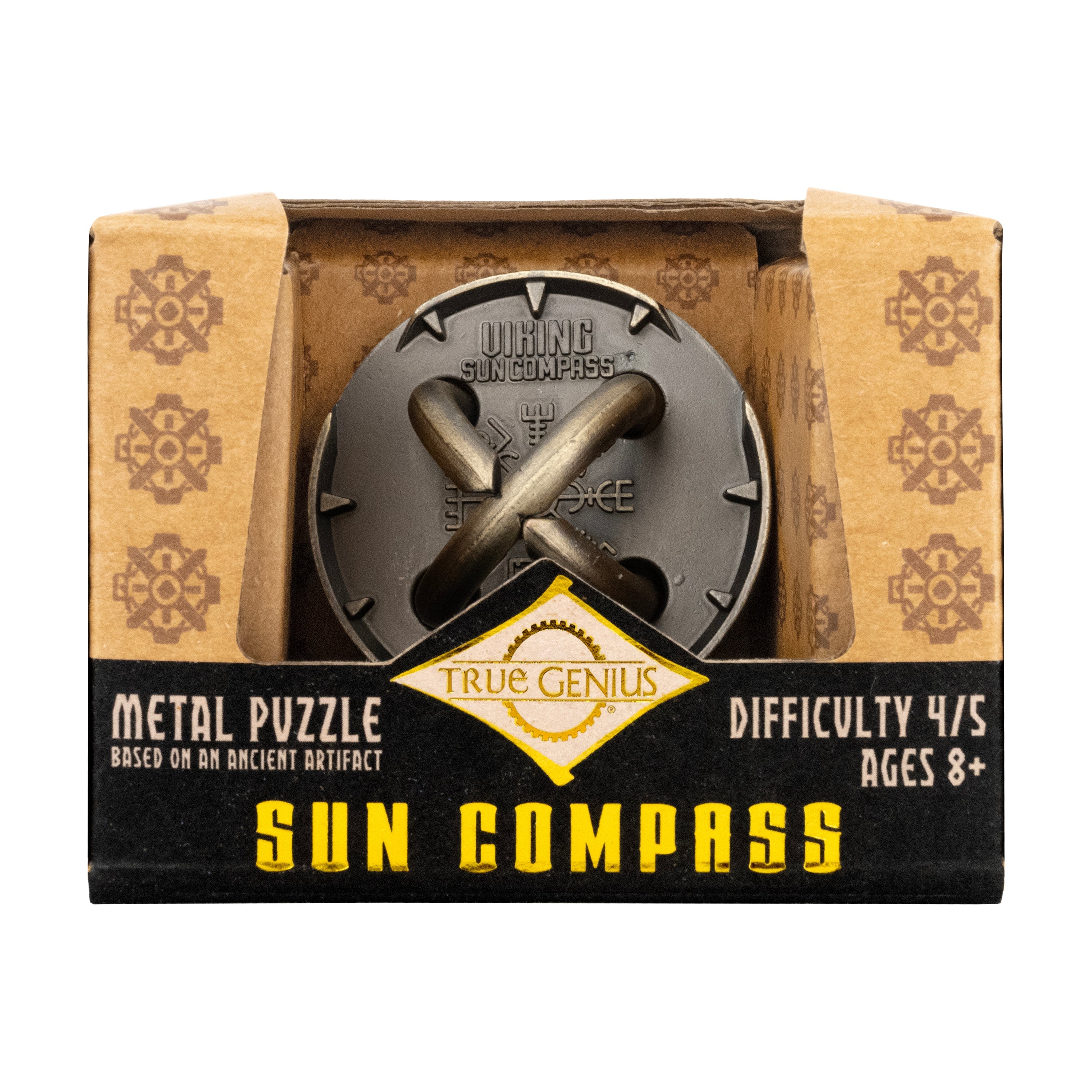 Viking Sun Compass - Metal Puzzle
