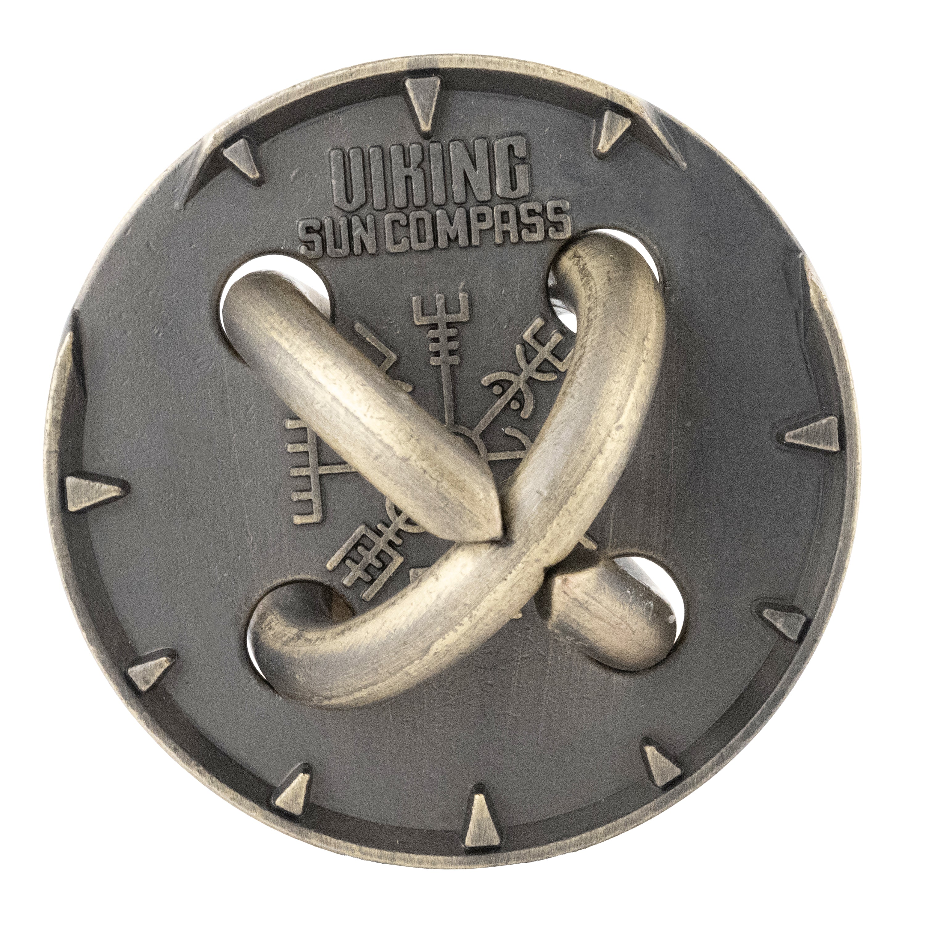 Viking Sun Compass - Metal Puzzle
