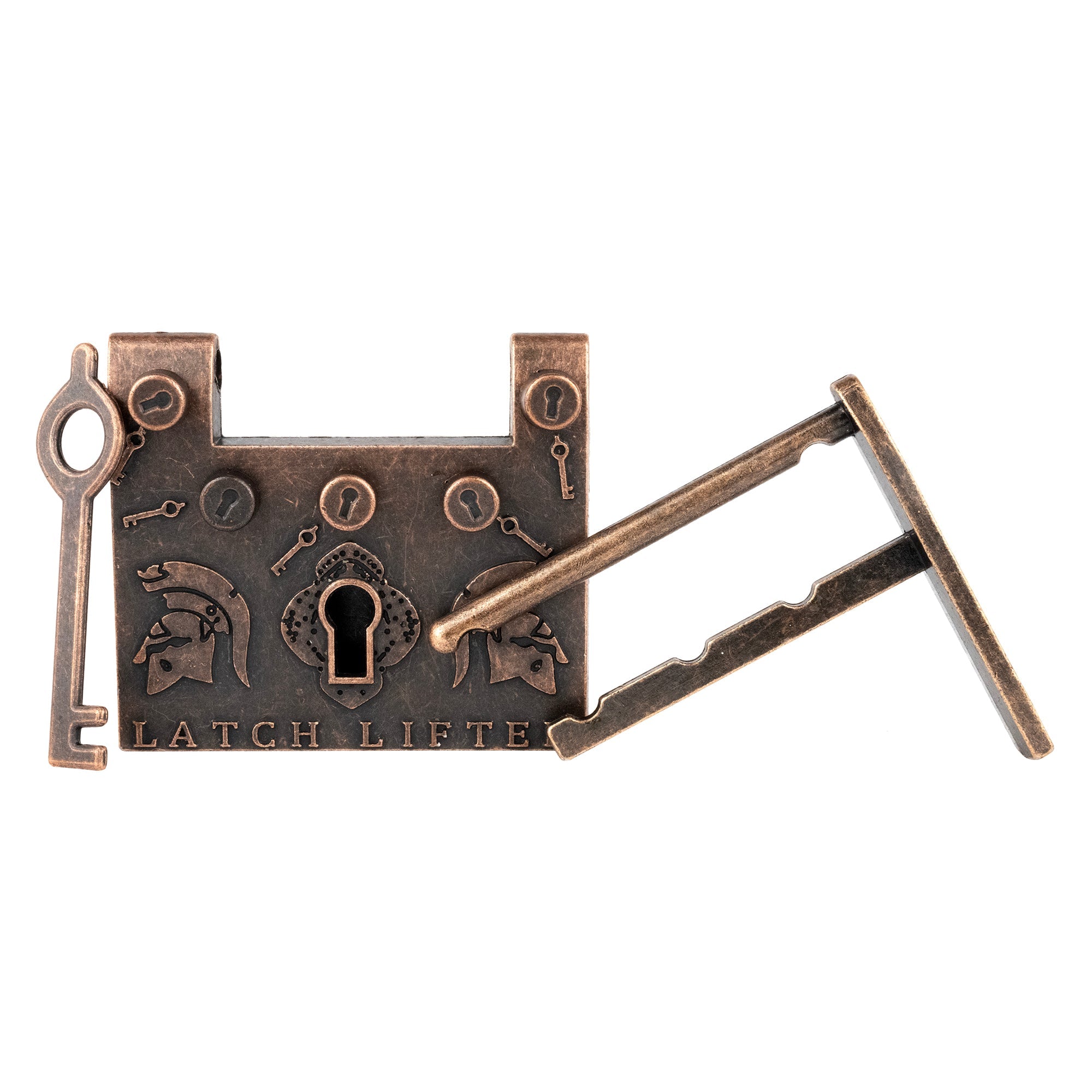 Latch Lifter Trick Lock  - Unlock Roman Ingenuity with This Clever Historical Puzzle
