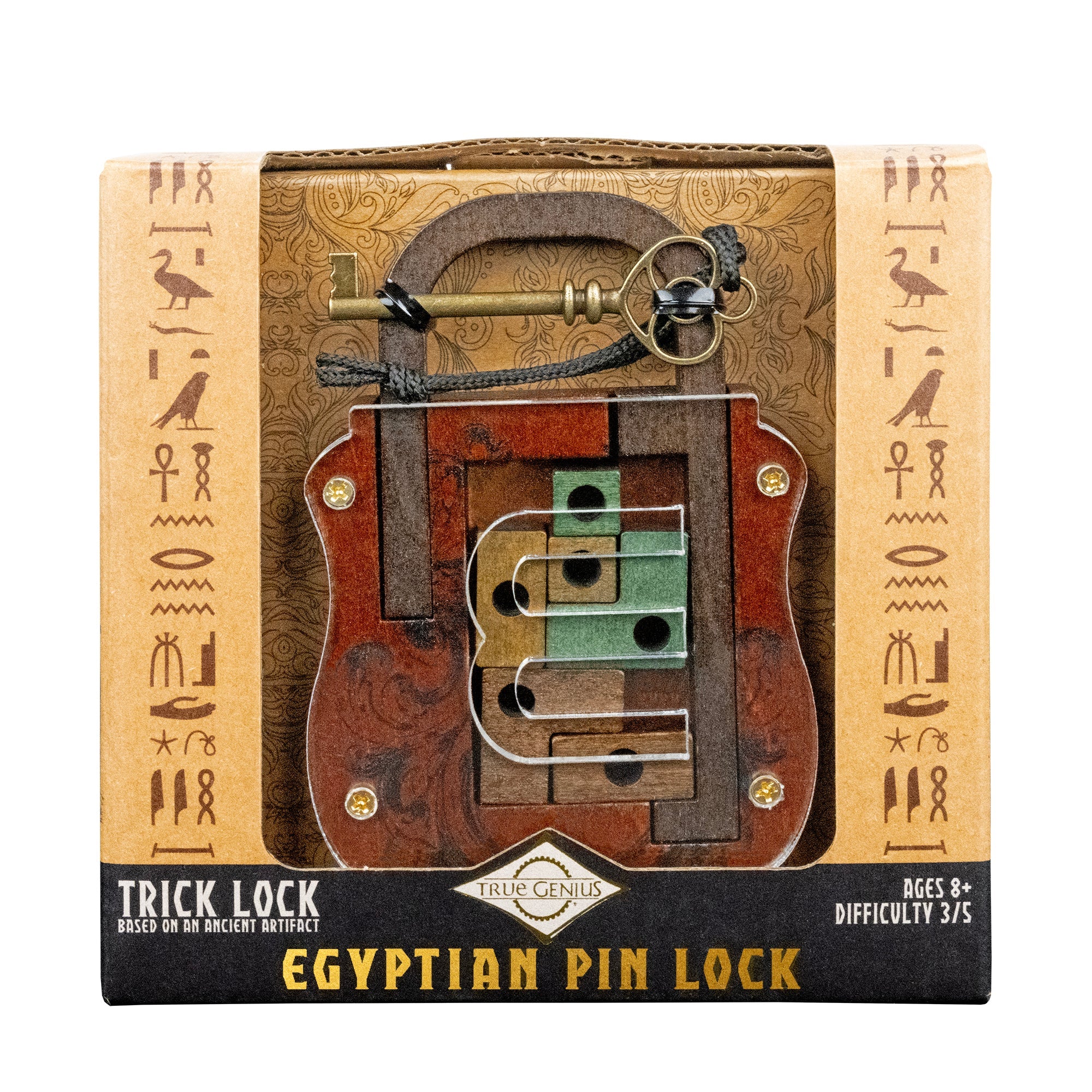 Pin Lock - Unlock the Wisdom of the Pharaohs