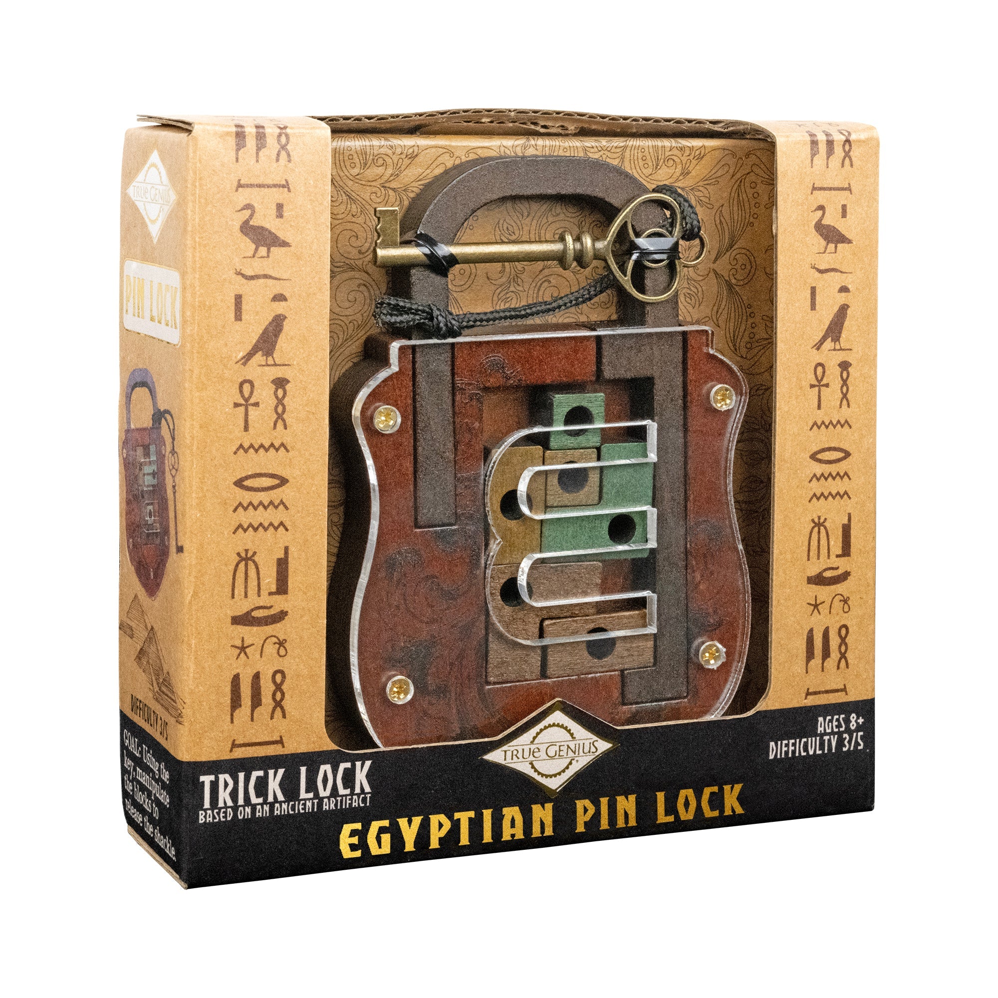 Pin Lock - Unlock the Wisdom of the Pharaohs
