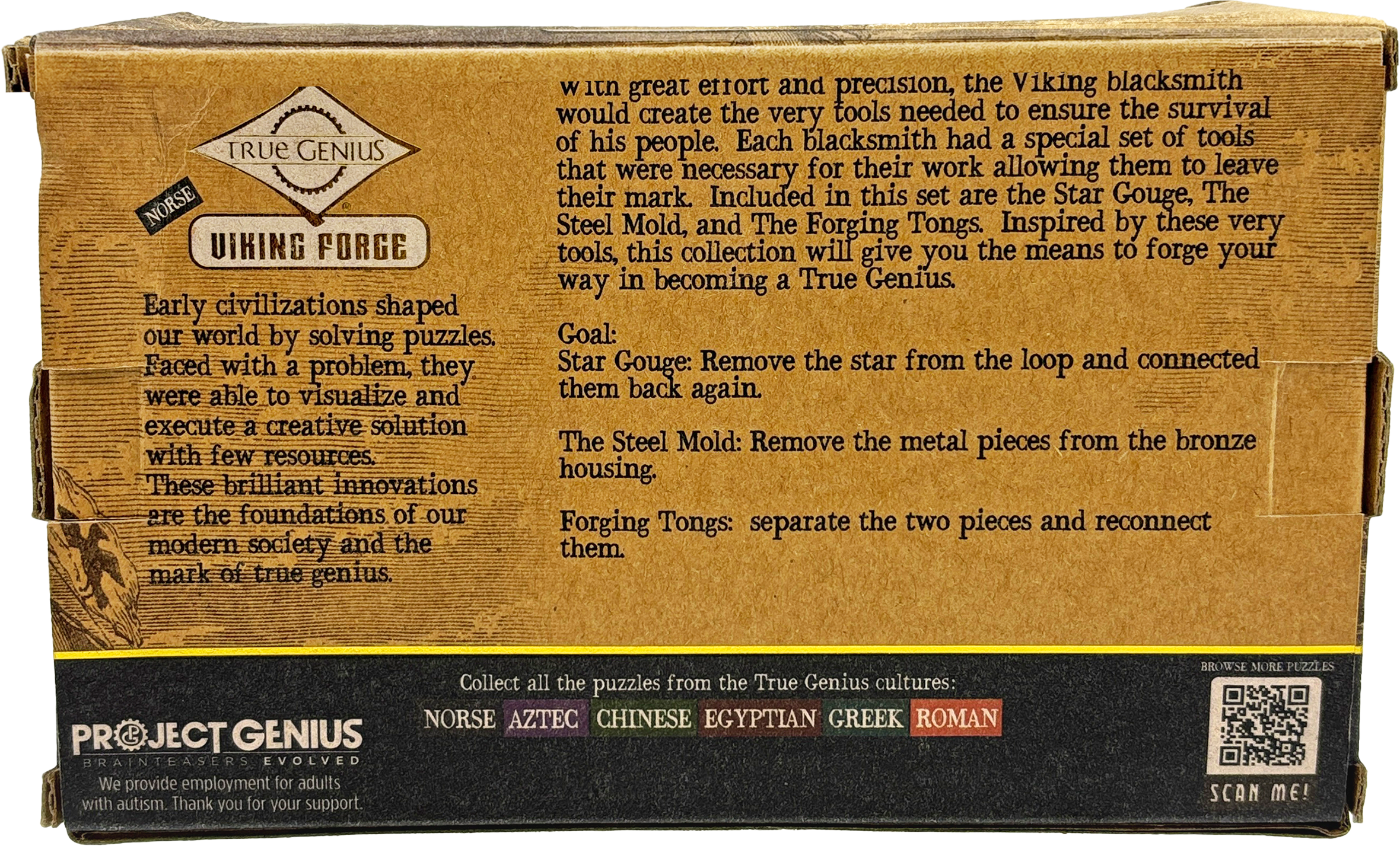 Viking Forge - Metal Puzzle 3-Pack