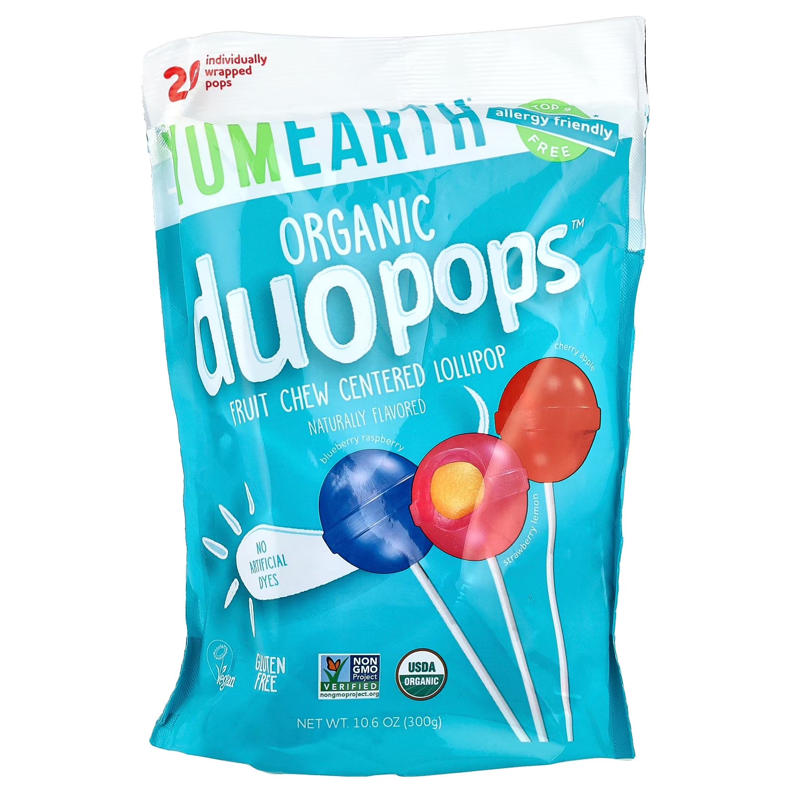 Yum Earth Organic Duo Pops