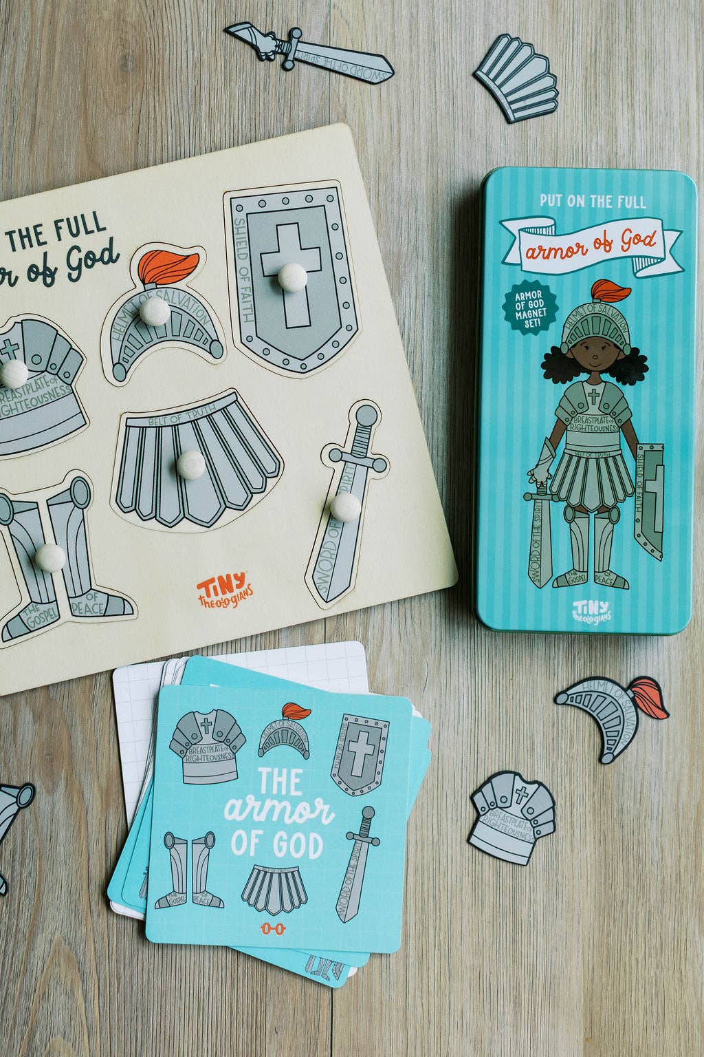 Armor of God Dress-Me Magnetic Tin