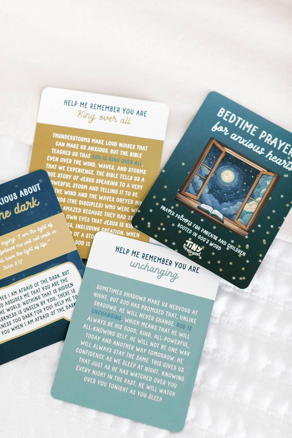 Bedtime Prayers for Anxious Hearts