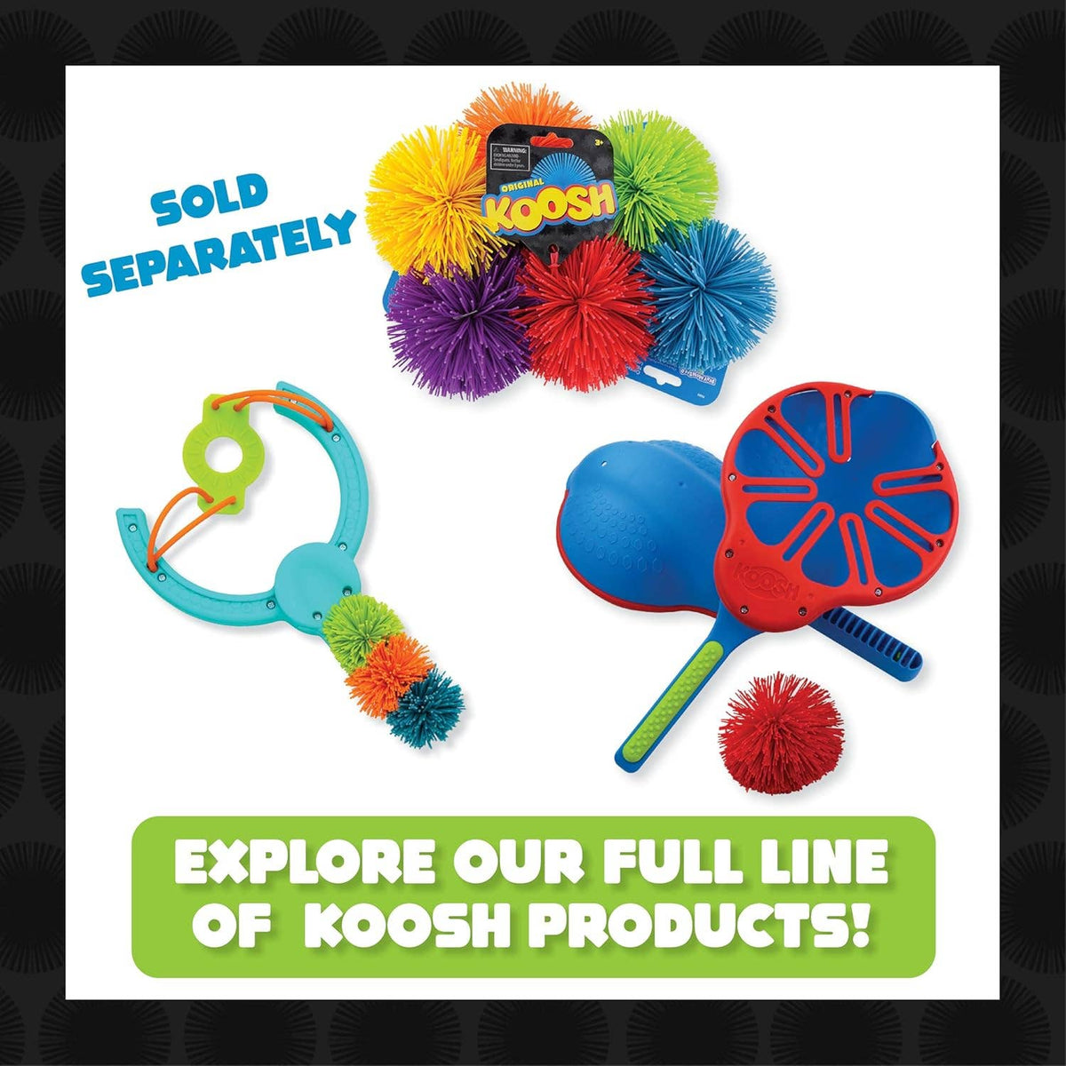 Koosh Paddle Playset – Kids Outdoor Toys