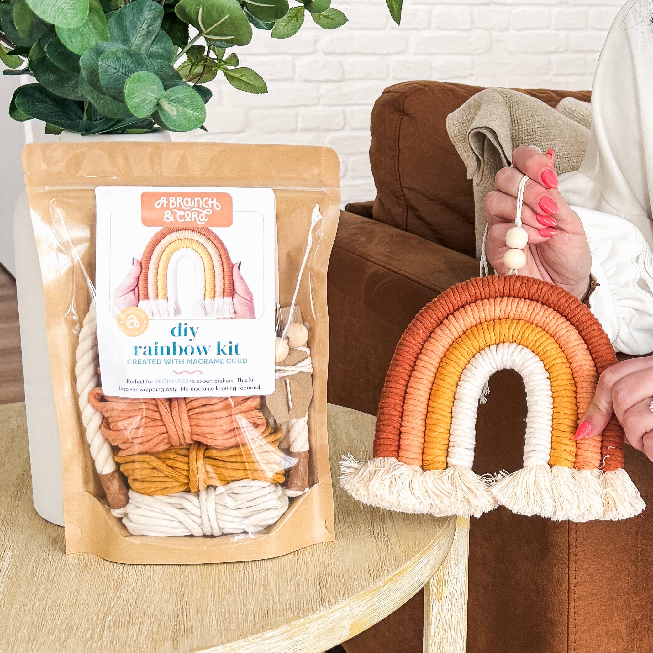 DIY Macrame Rainbow Kit – Fun, Giftable Craft for All Ages