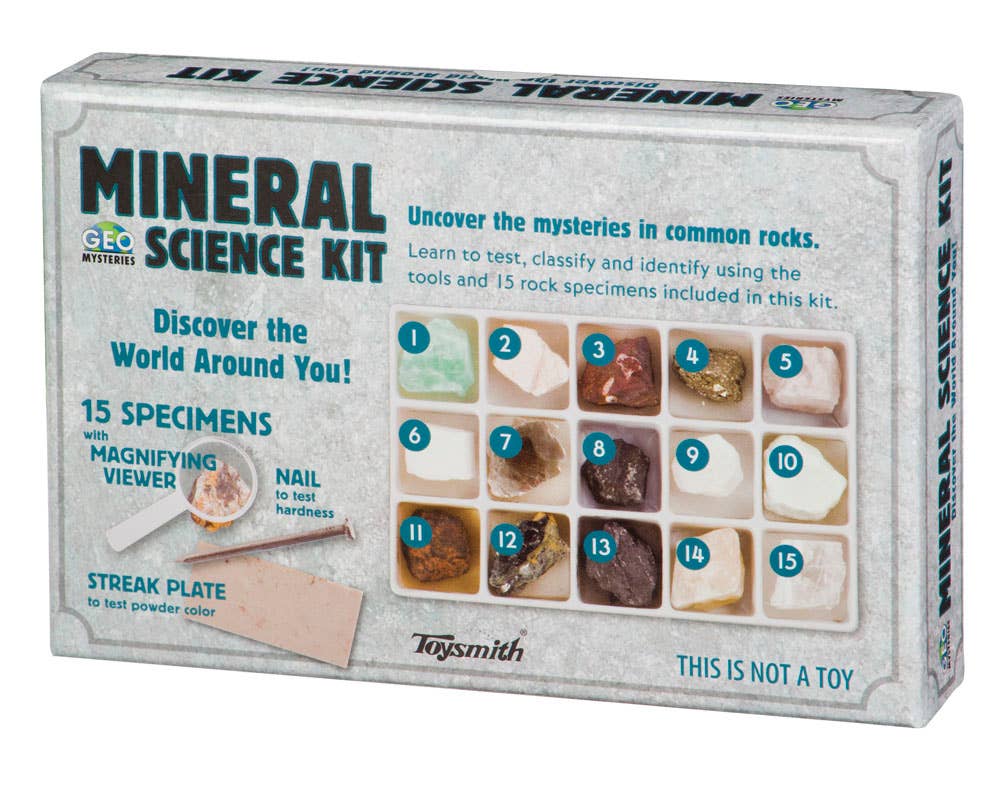 Toysmith Mineral Science Kit
