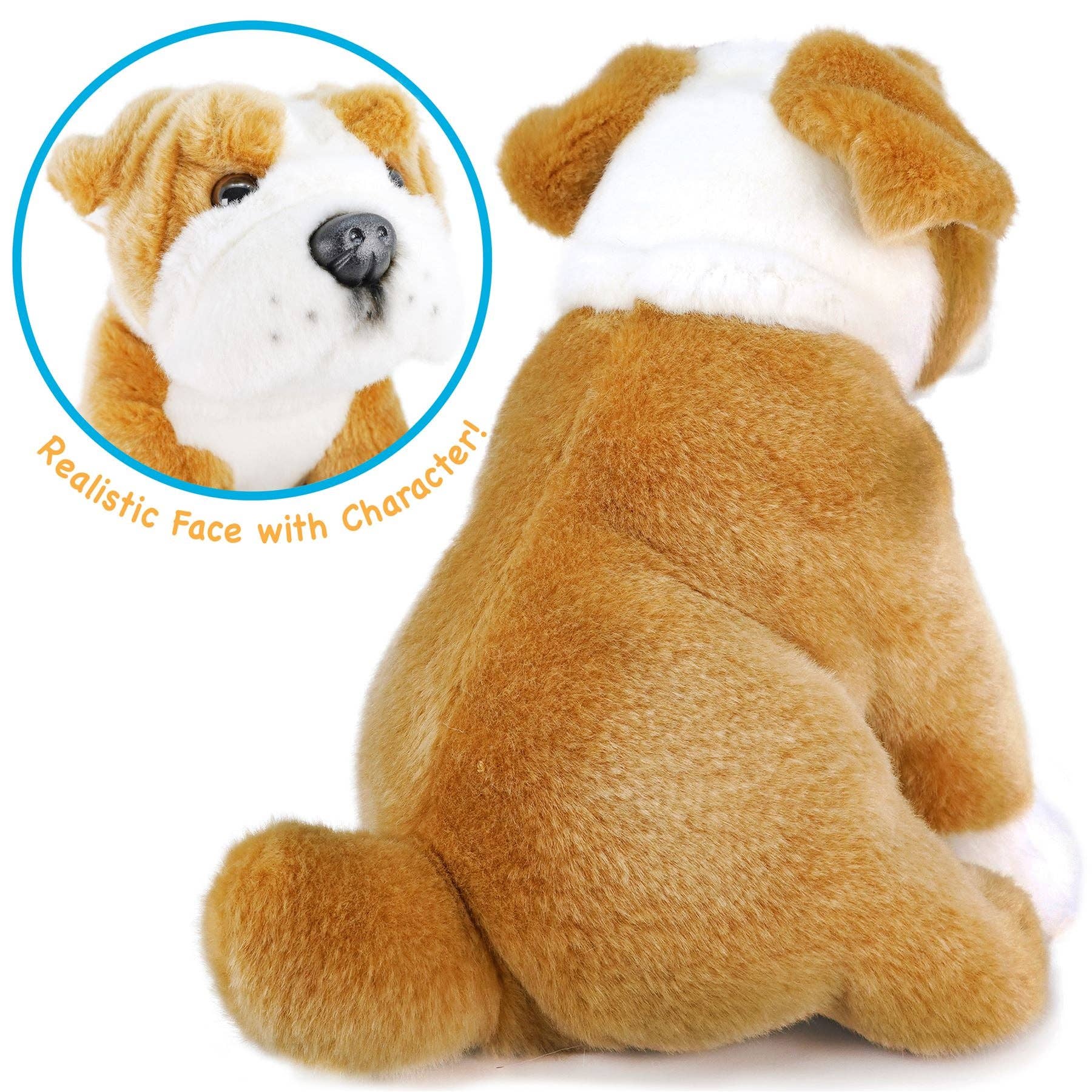 Egan the English Bulldog | 9 Inch Stuffed Animal Plush | By