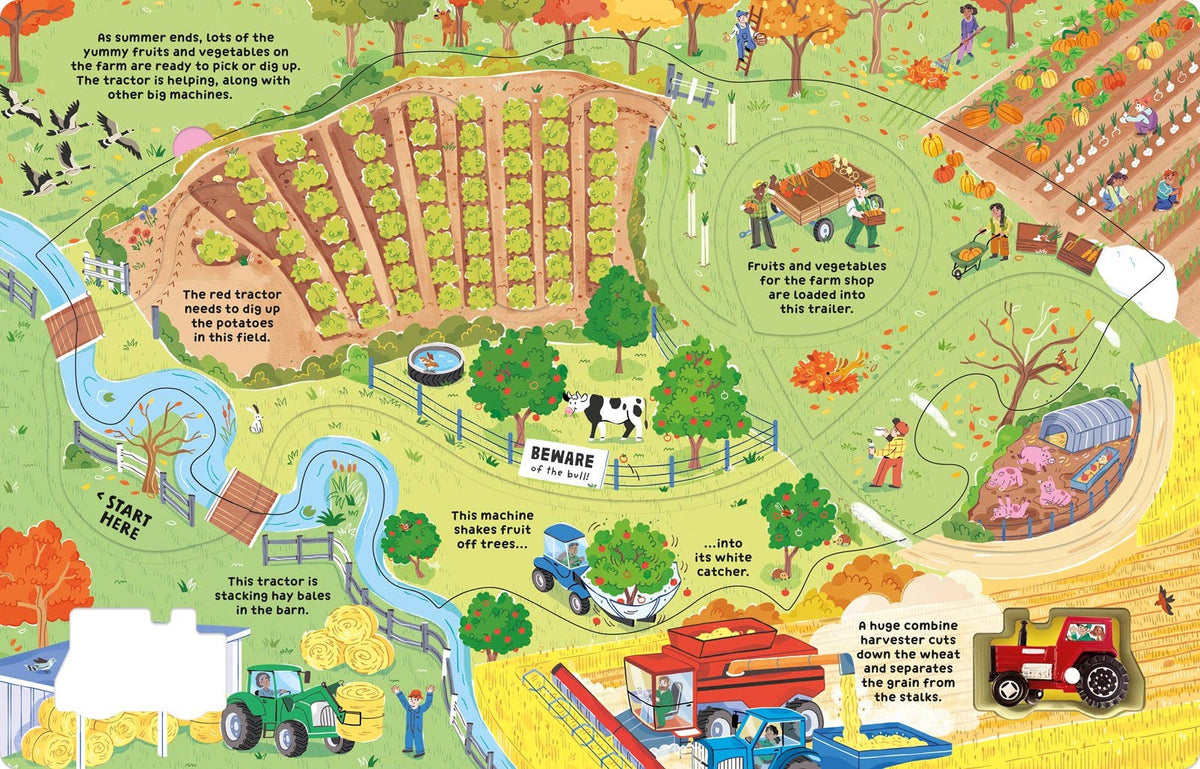 Wind-up Tractor : Usborne