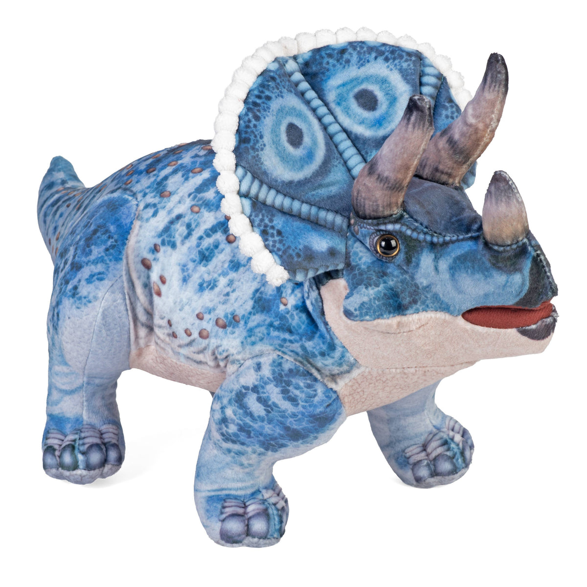Artist-Dino Triceratops Stuffed Animal 15"