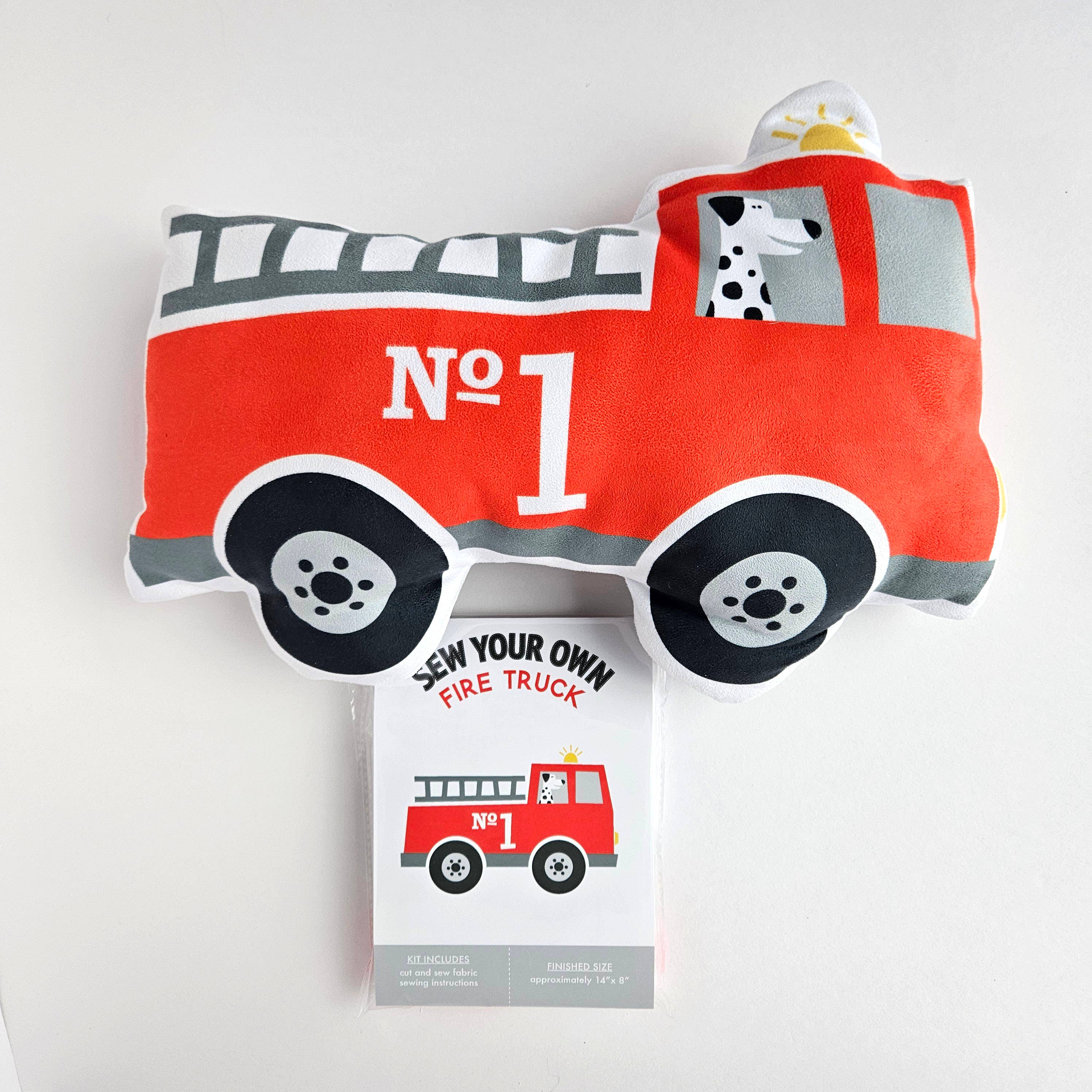 DIY Fire Truck Sewing Kit 