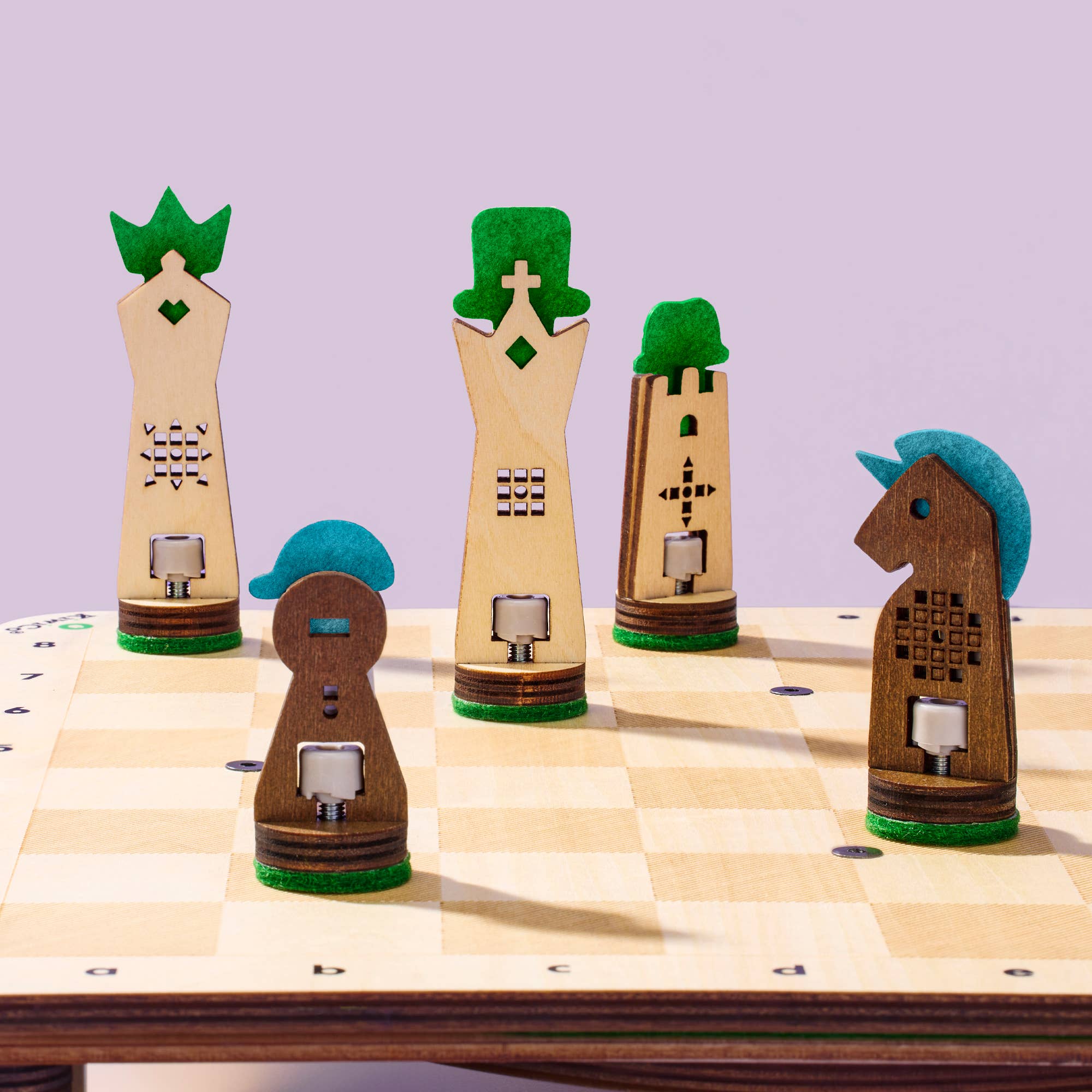 Build & Play Chess Set