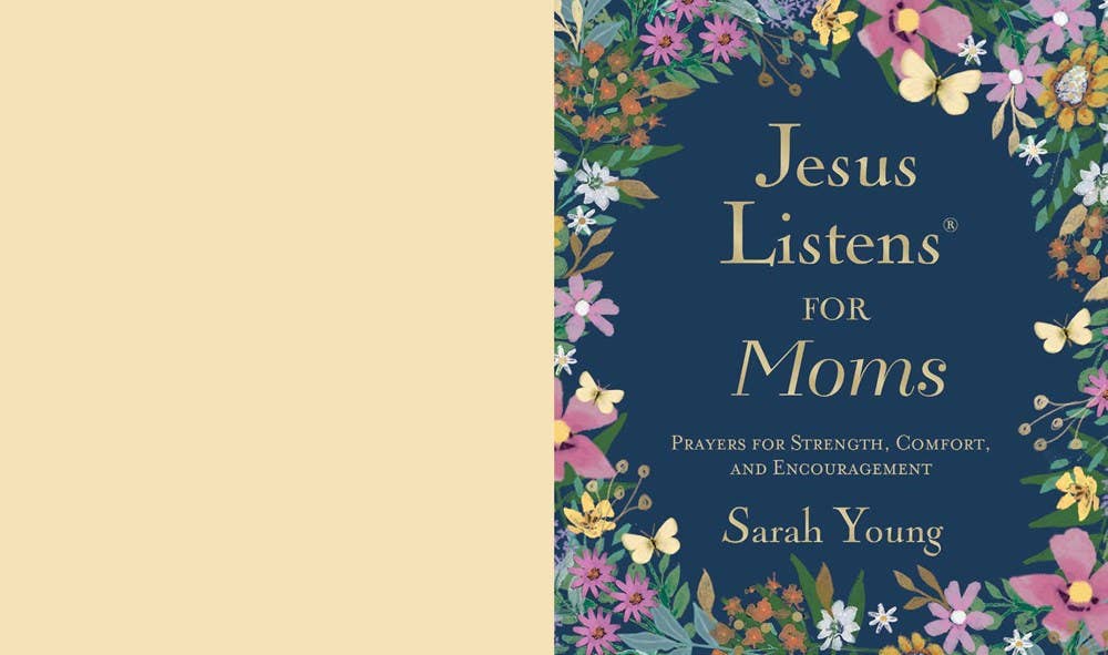Jesus Listens for Moms, Padded Hardcover, with Full Scriptur