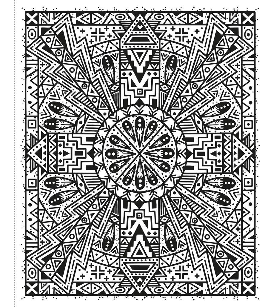 Mandalas Magic Painting Book : Usborne