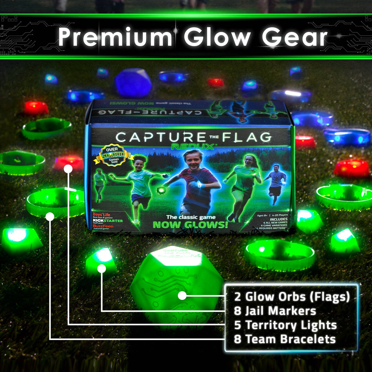 Capture the Flag REDUX - A Glow in the Dark Outdoor Game