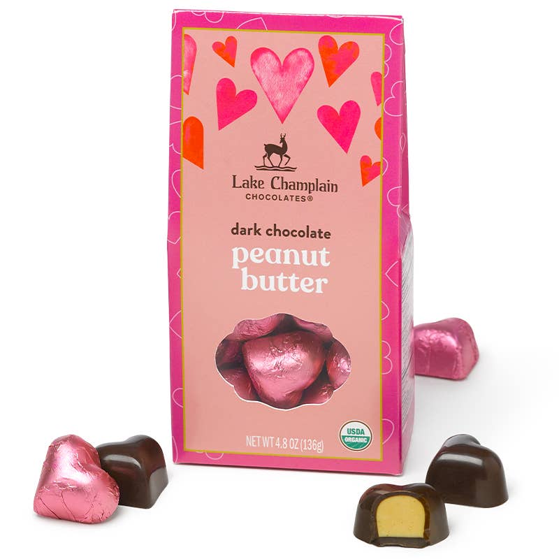 Valentine Heart Dk PB Gift Box