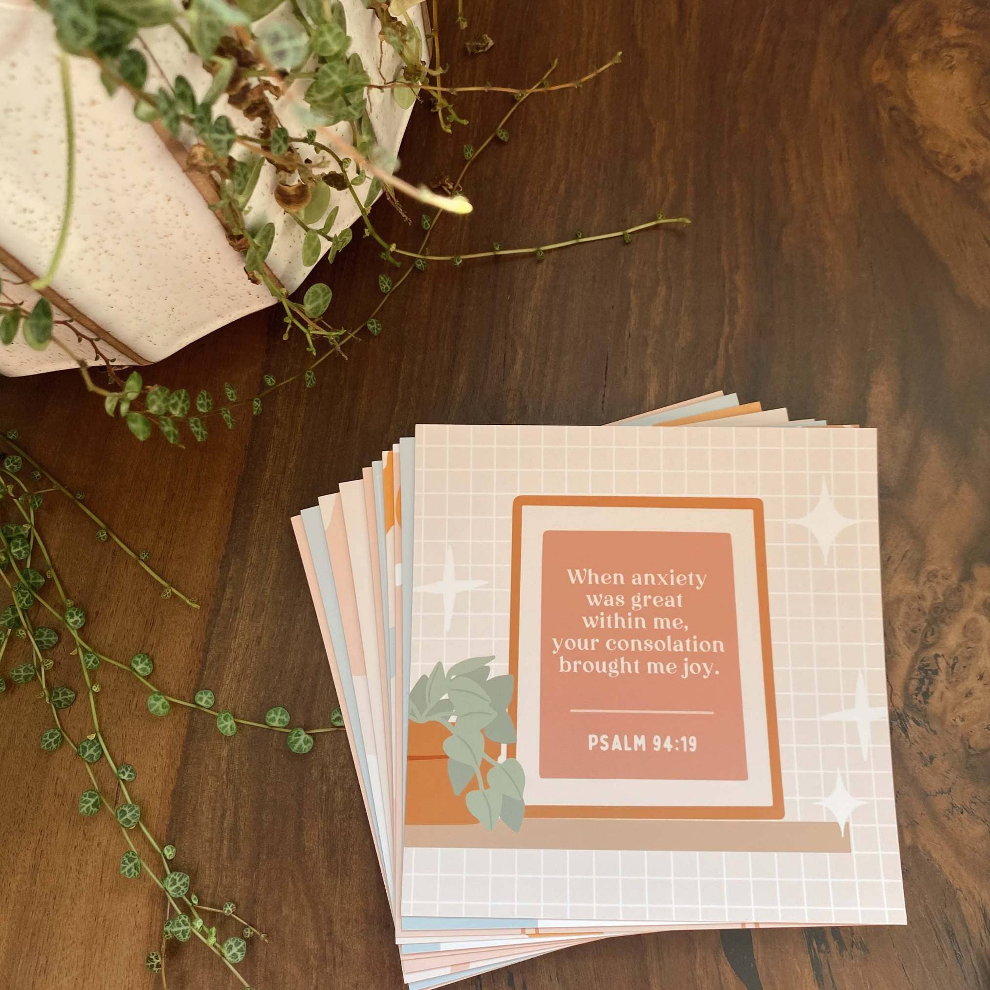 Fear & Anxiety Bible Verse Cards