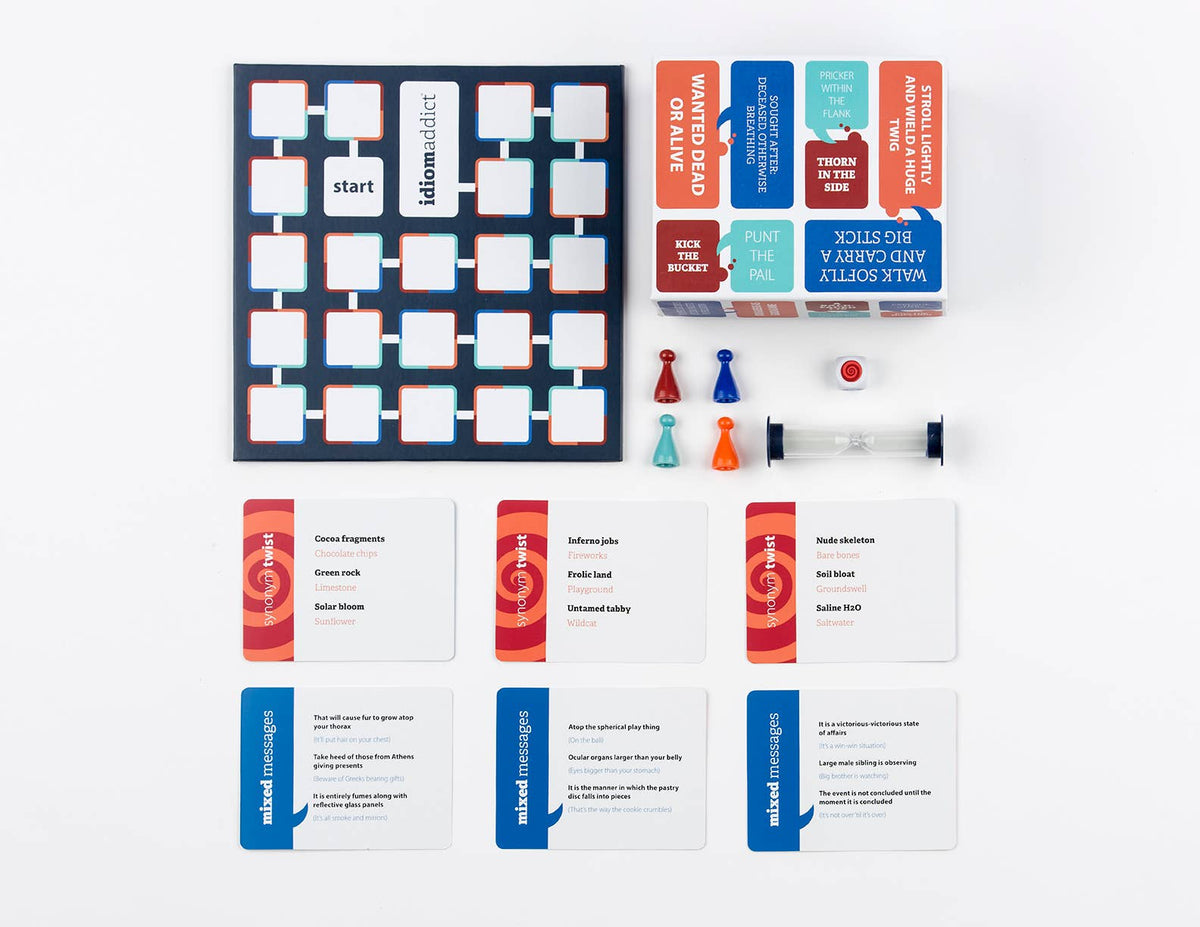 Idiom Addict - Reading Riddle Solving Party Game