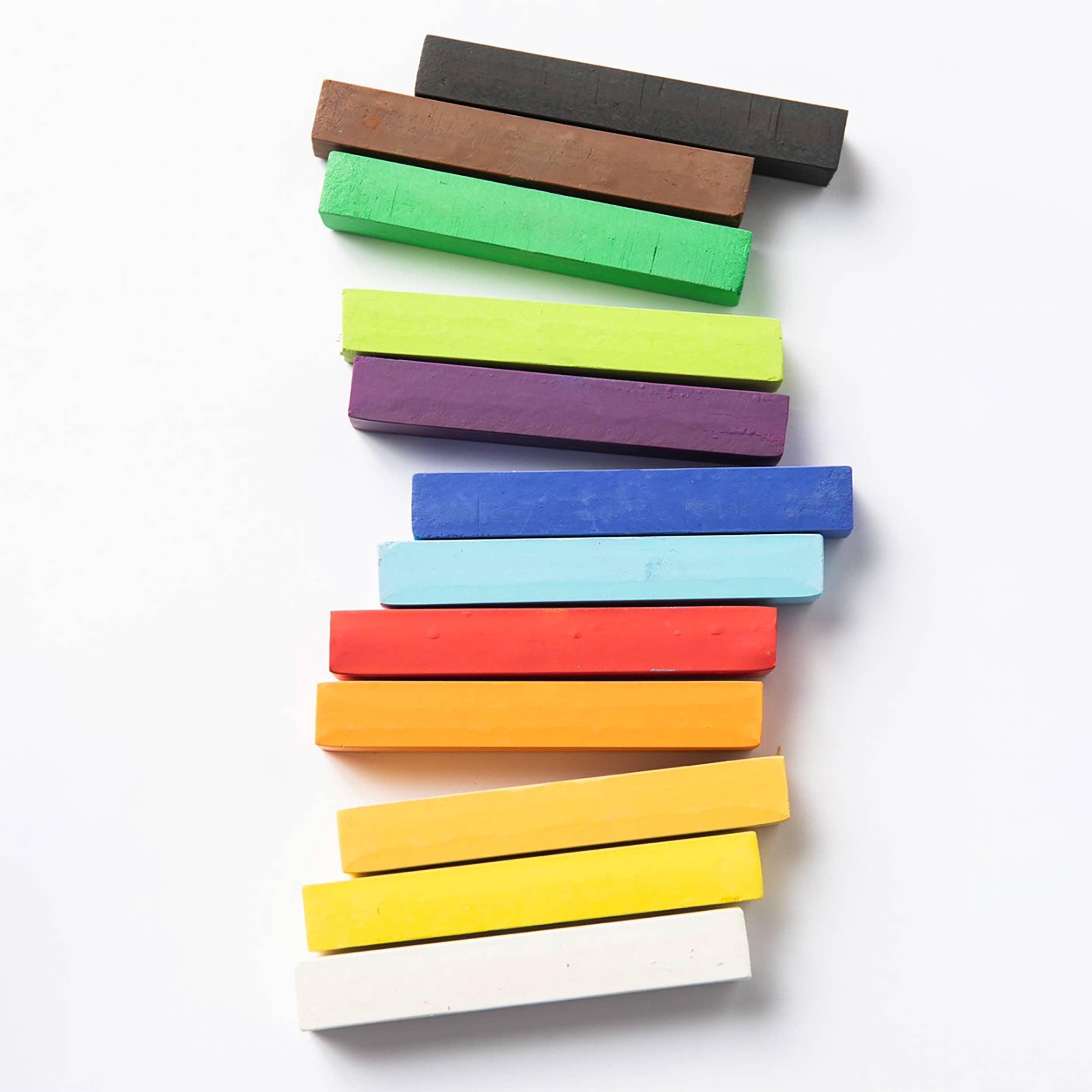 Pastel Sticks - Talc-Free Pastels - 12 Non-Toxic Colors