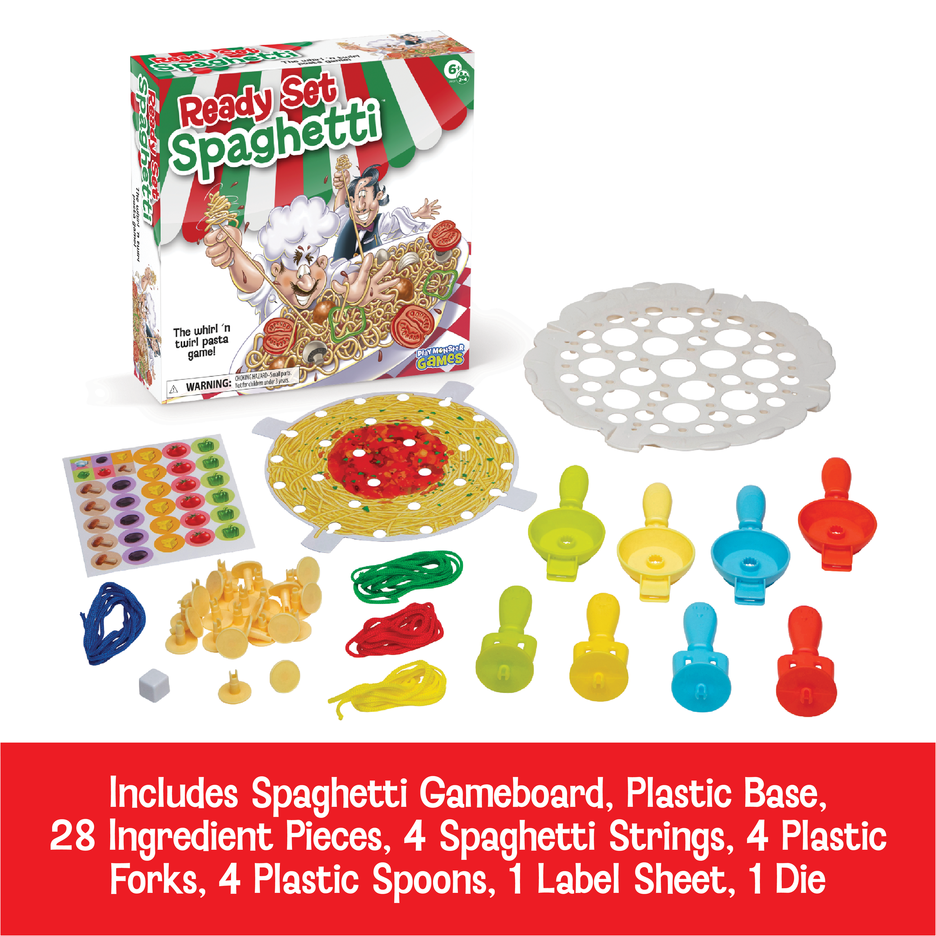 Ready Set Spaghetti Board Game
