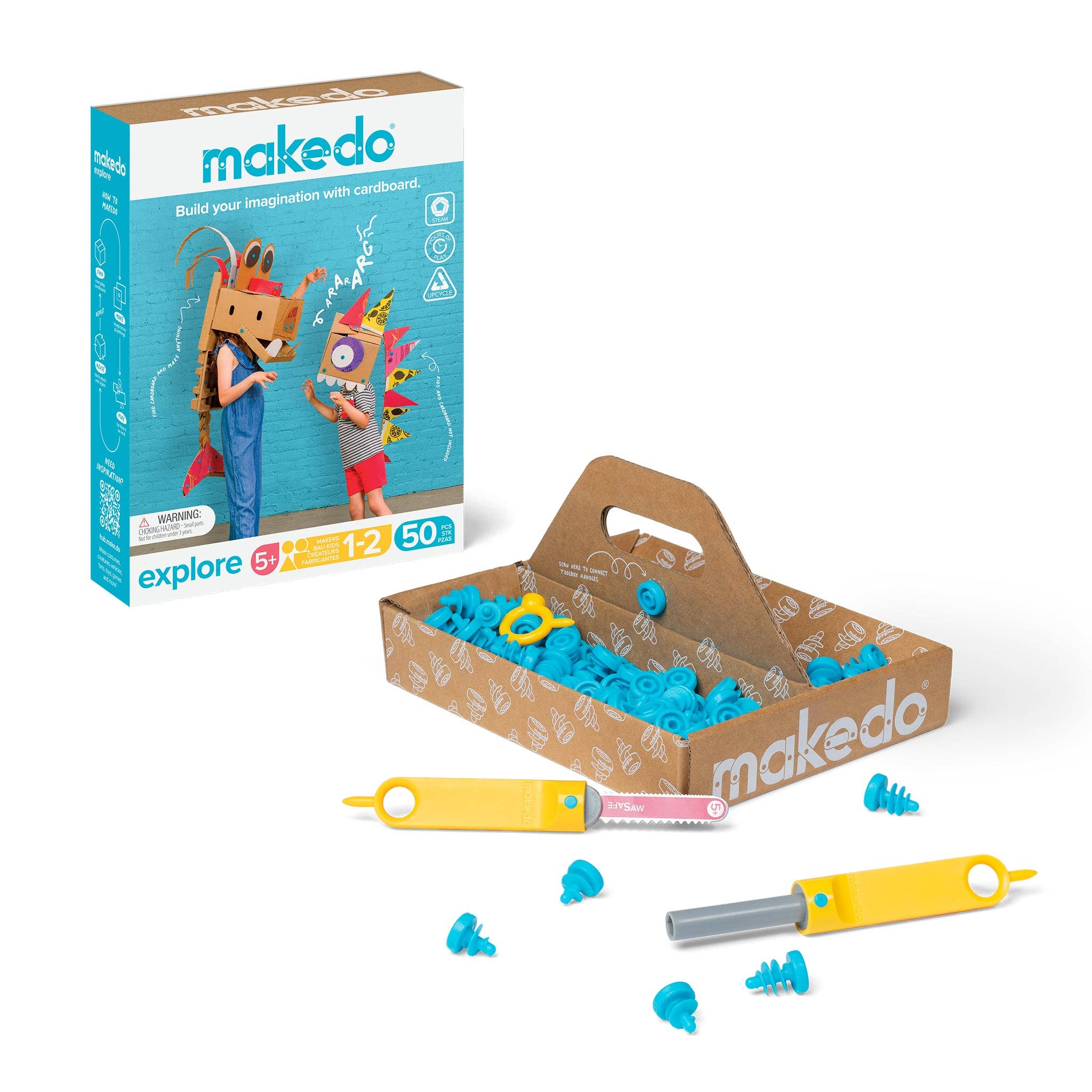 Explore Kit | Makedo Cardboard Construction