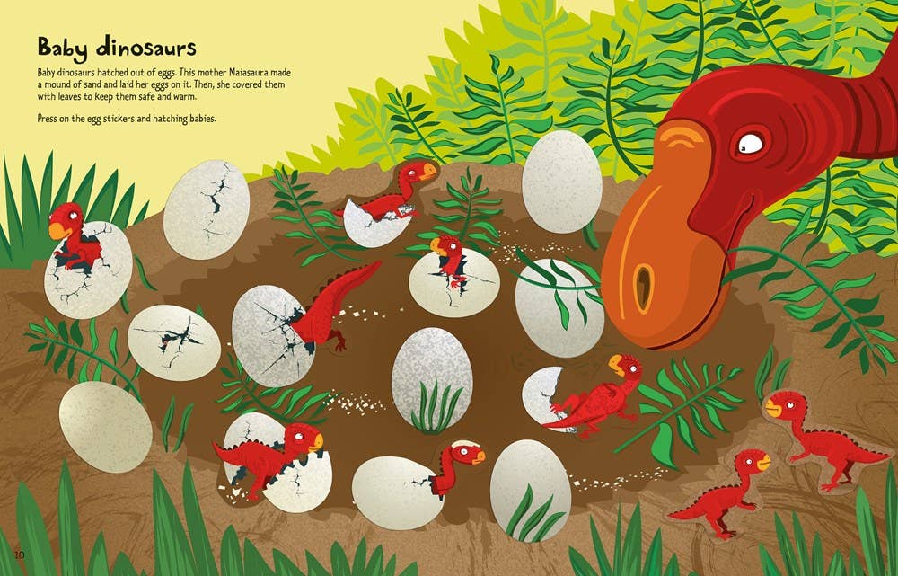 Big Dinosaur Sticker Book : Usborne