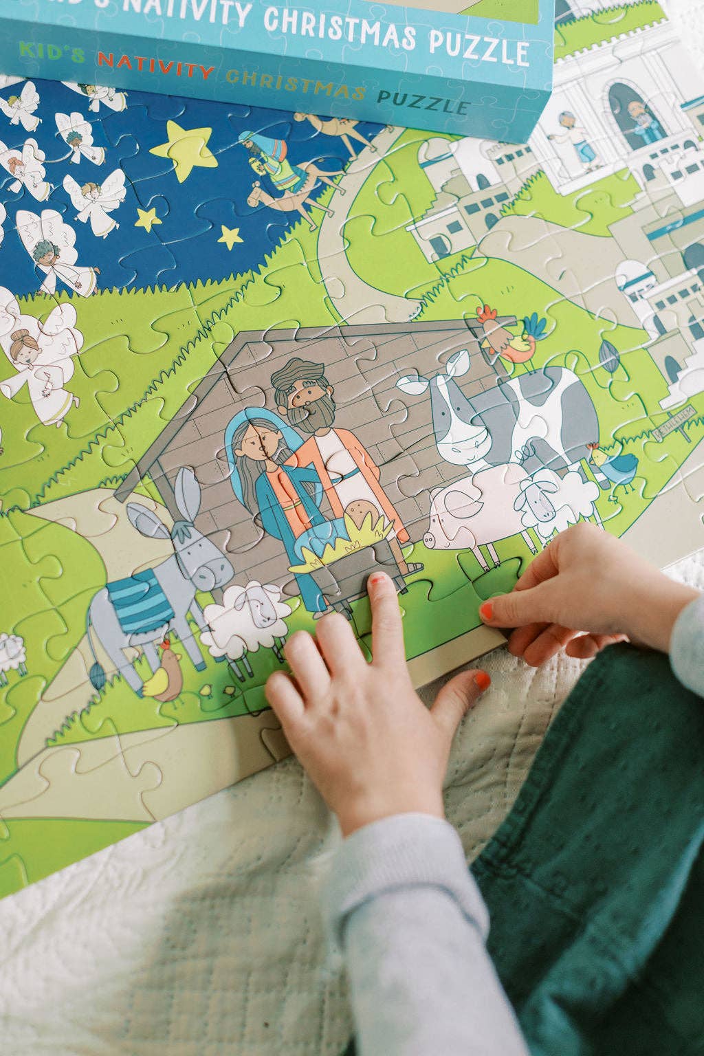Journey to the Manger - 100 Piece Puzzle