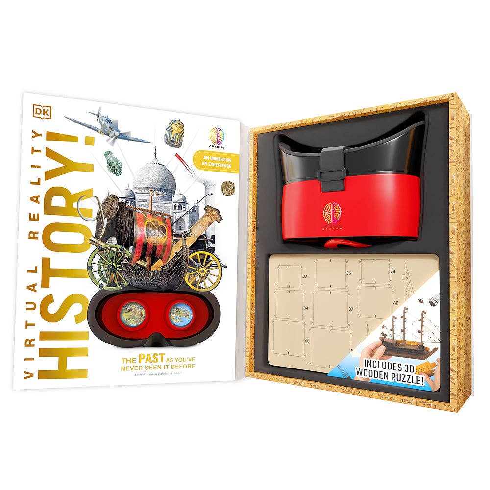 Virtual Reality Discovery Gift Set with DK Book - History!