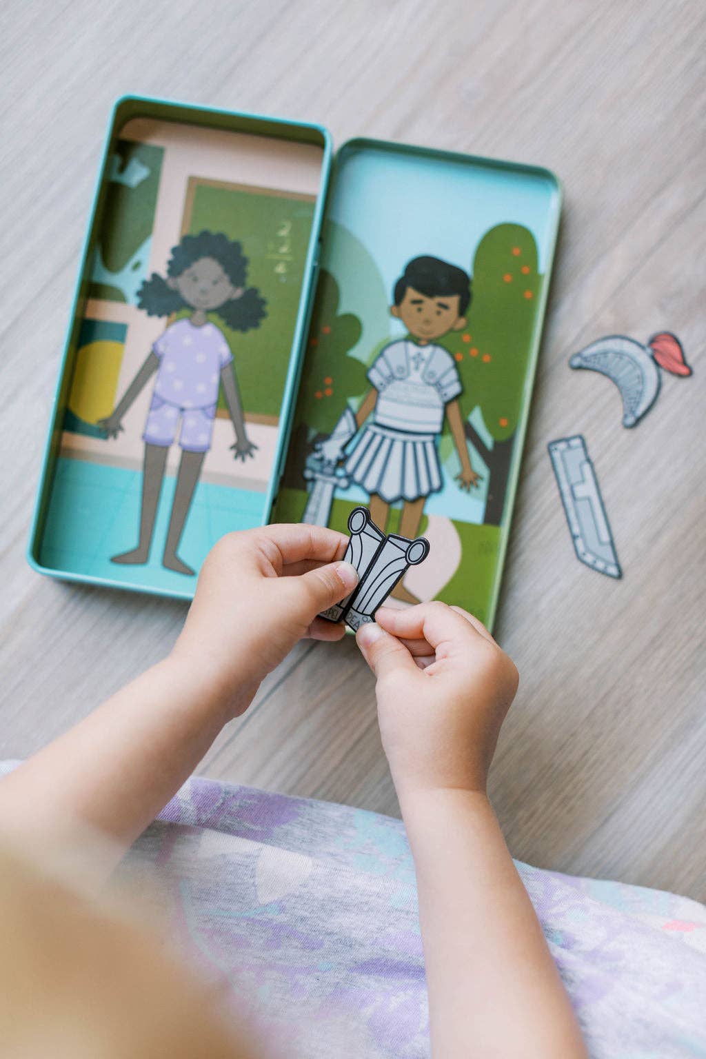 Armor of God Dress-Me Magnetic Tin