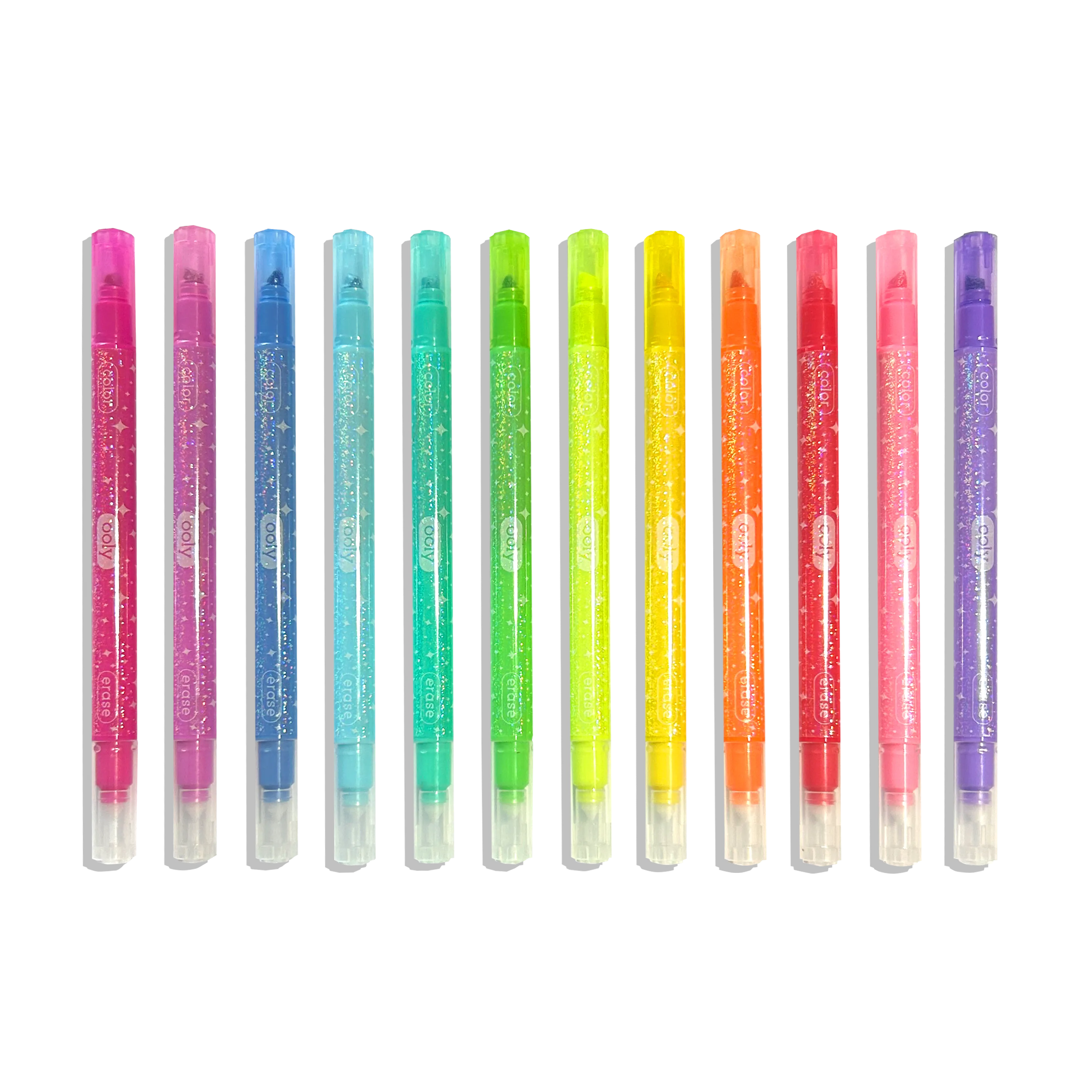 Make no Mistake! Glittery Erasable Markers (Set of 12)