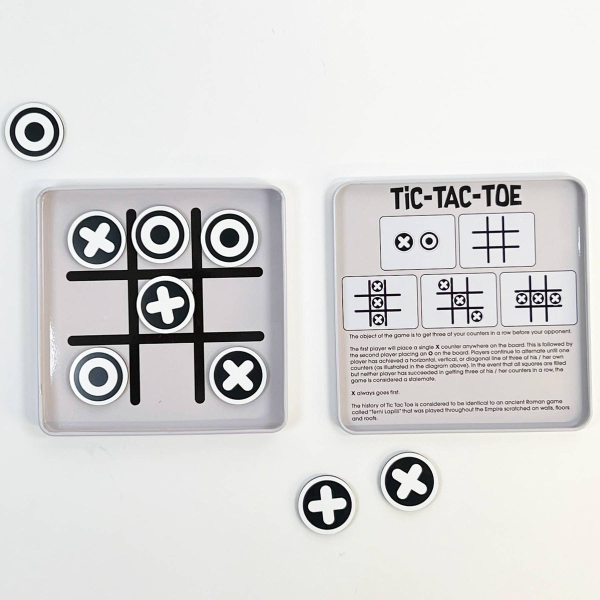 On the Way Games Goplay Magnetic Tic Tac Toe Travel Game