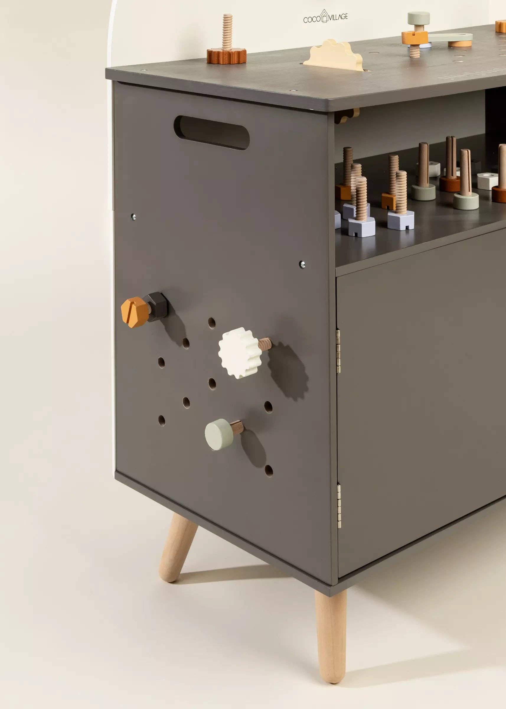 Wooden Workbench Playset