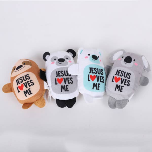 Plush Jesus Loves Me- small Lovie