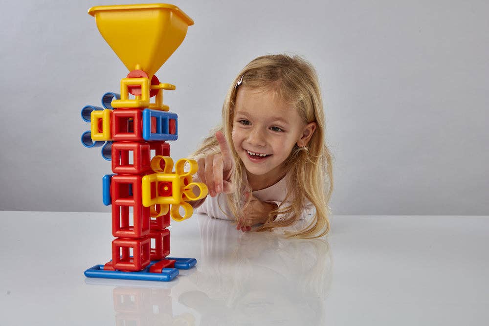 Mobilo Flow Basic Set, 48 Pieces in a Bucket