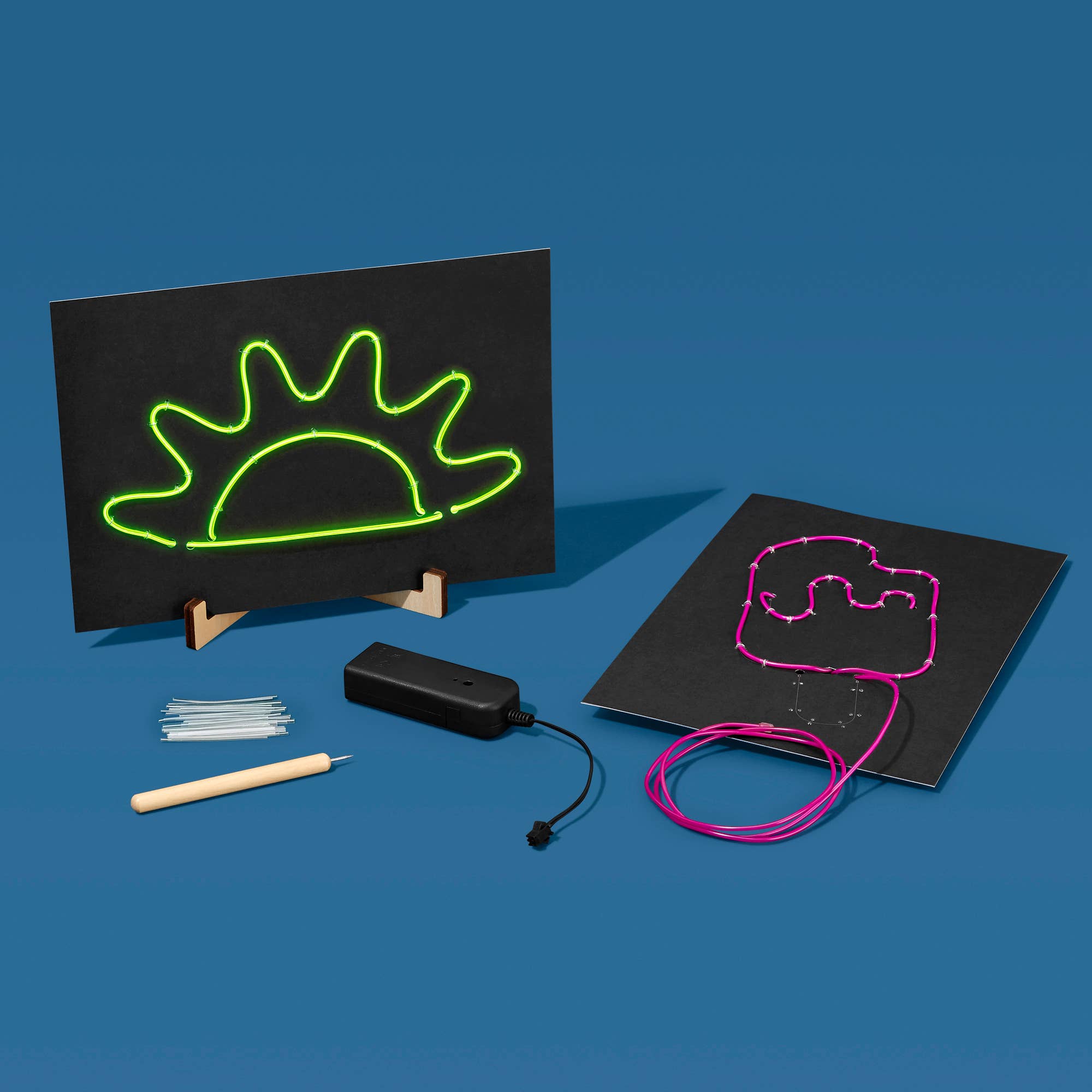 Light-Up Wire Art - DIY Neon Sign Craft Kit