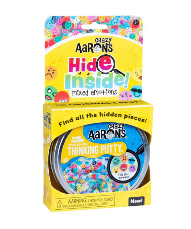 Crazy Aaron's 4" Hide Inside Thinking Putty - Mixed Emotions